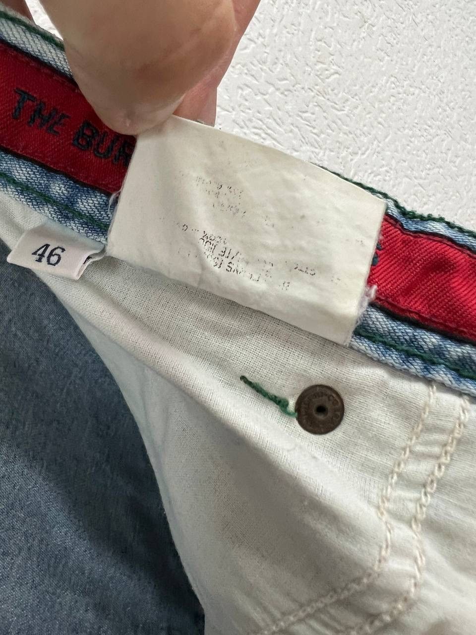 Burberry × Vintage Vintage 90s Burberrys Embroidered Washed Blue Denim Jeans Size US 30 / EU 46 - 6 Thumbnail