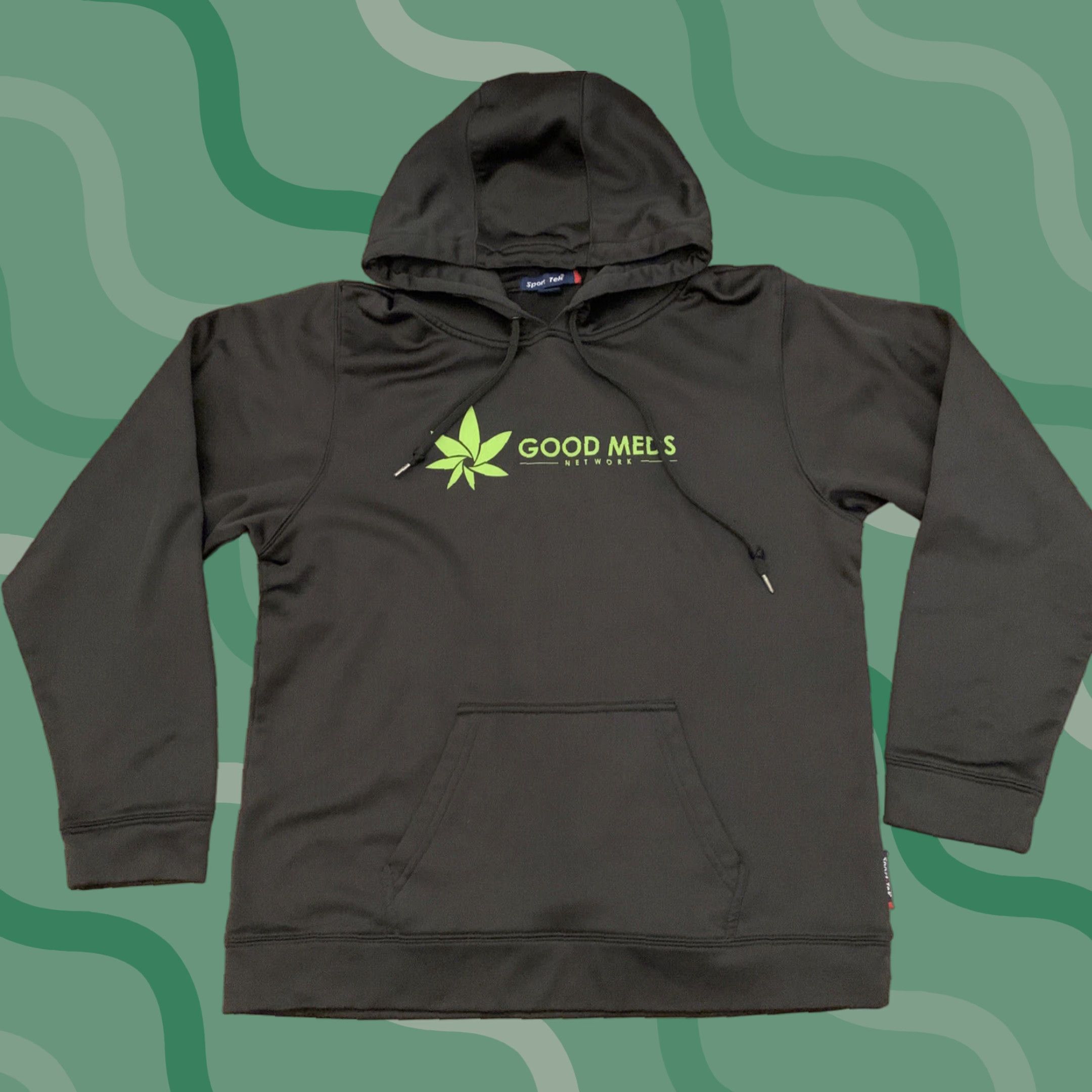 Sea New York New York Marijuana Dispensary Good Meds THC Hoodie S Buds Women Black Pullover Activewear Size S Size S / US 4 / IT 40 - 1 Thumbnail