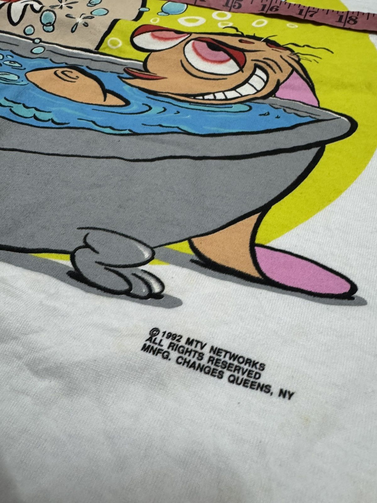 Cartoon Network VINTAGE THE REN & STIMPY SHOW NICKELODEON SHIRT Size US L / EU 52-54 / 3 - 6 Thumbnail