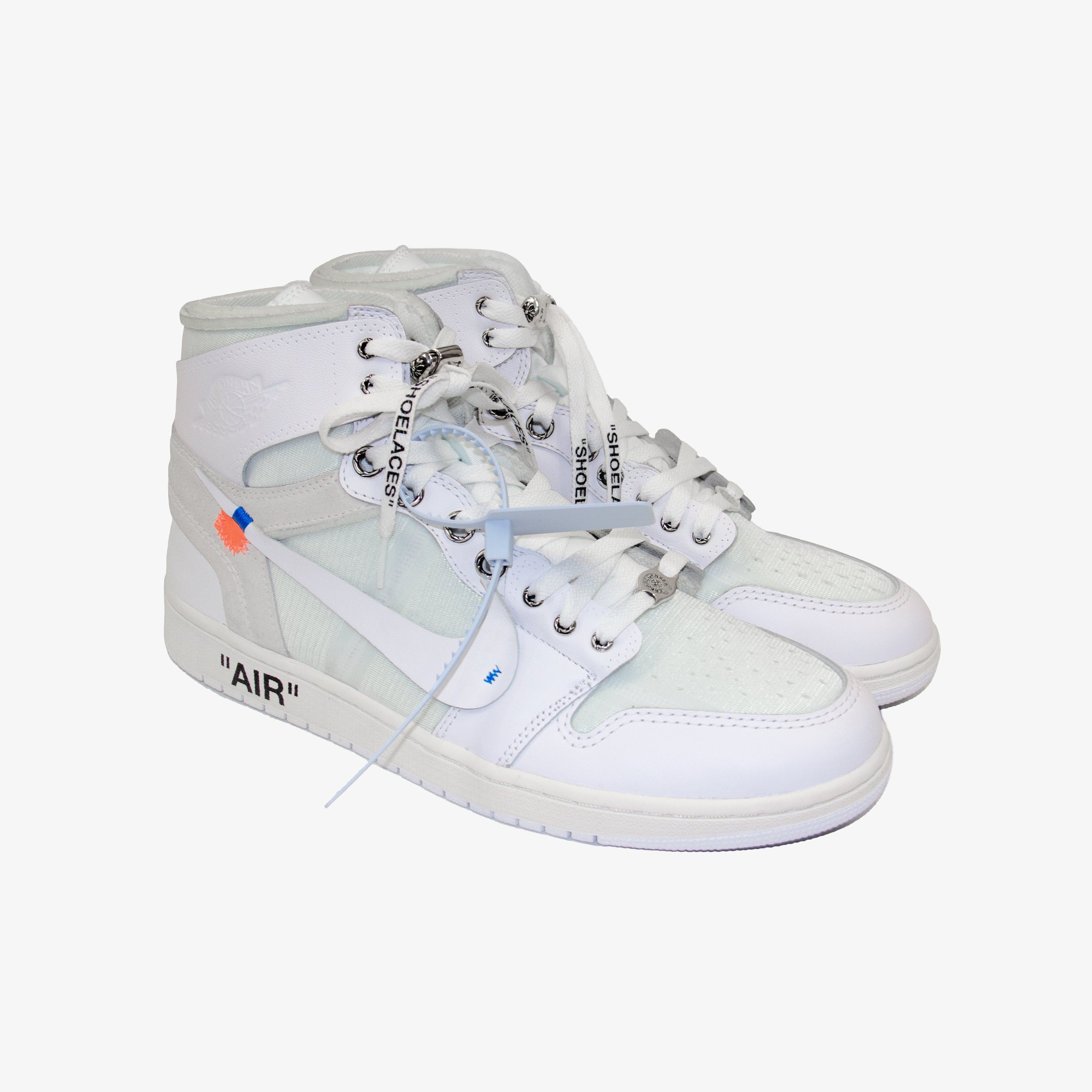 Chrome Hearts CHROME HEARTS OFF WHITE NIKE JORDAN 1 EU (1/1) Size US 12 / EU 45 - 3 Thumbnail
