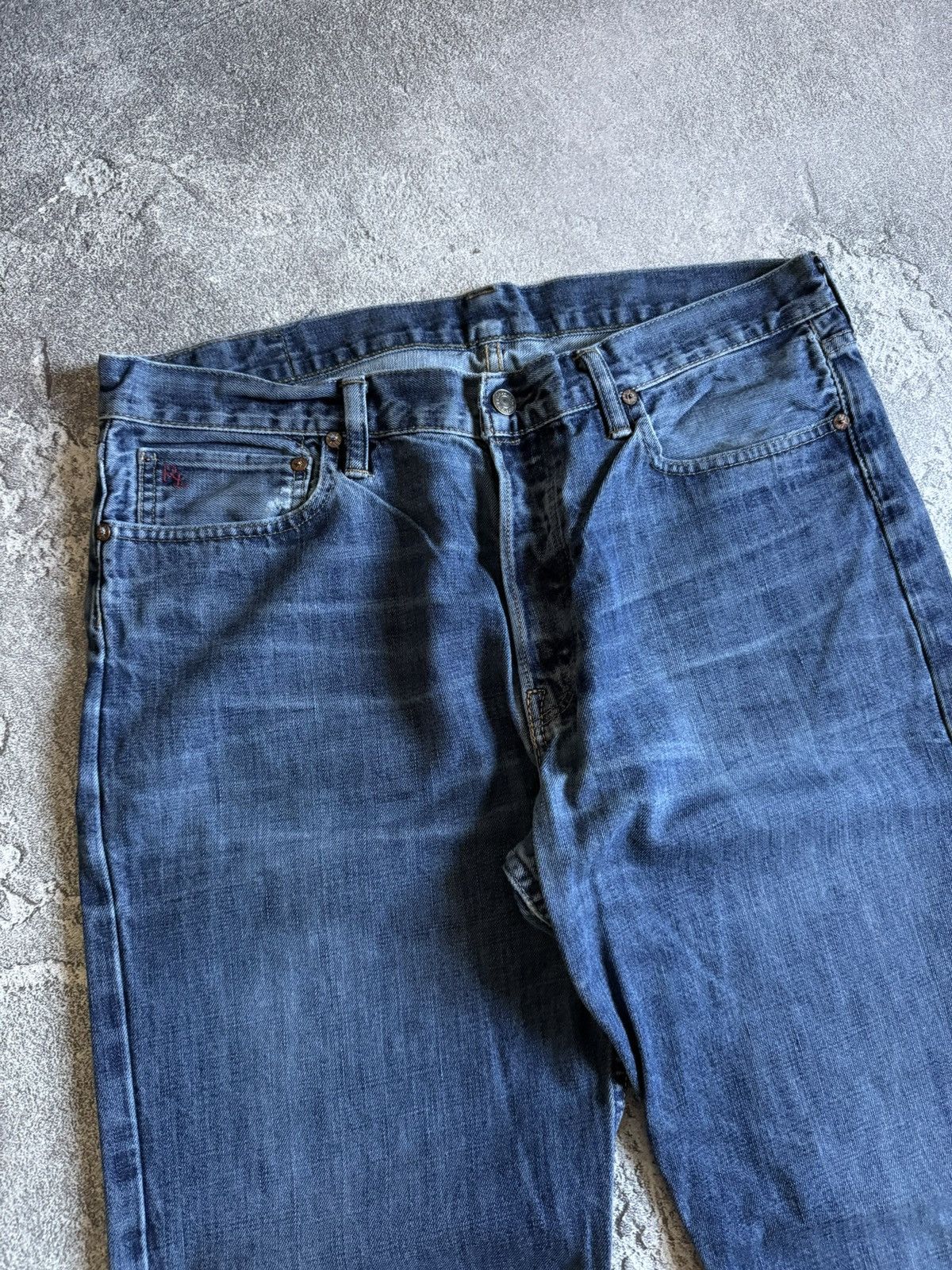 Polo Ralph Lauren Polo Ralph Lauren 38/34 denim pants trousers jeans baggy 90s Size US 38 / EU 54 - 9 Thumbnail