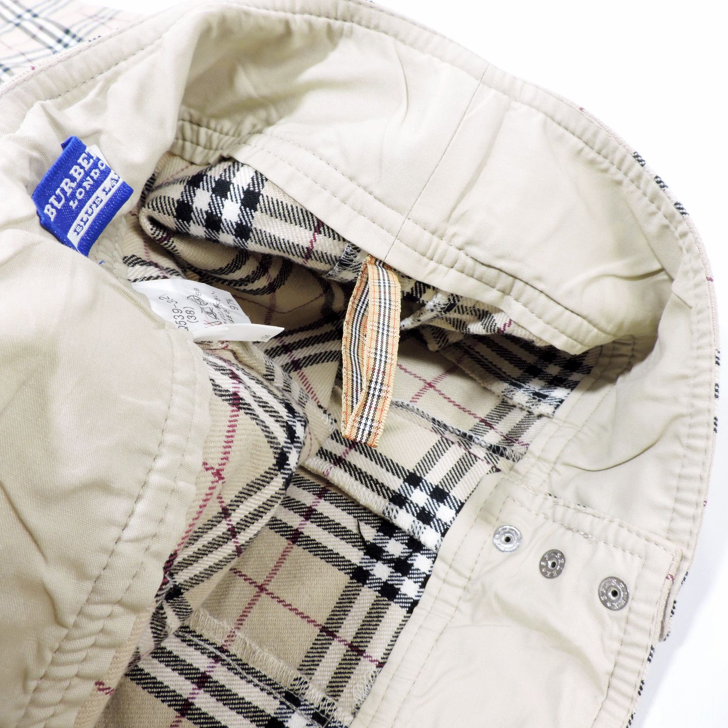 Burberry BURBERRY LONDON BLUE LABEL CHECK LONG PANTS Size 26" / US 2 / IT 38 - 5 Thumbnail