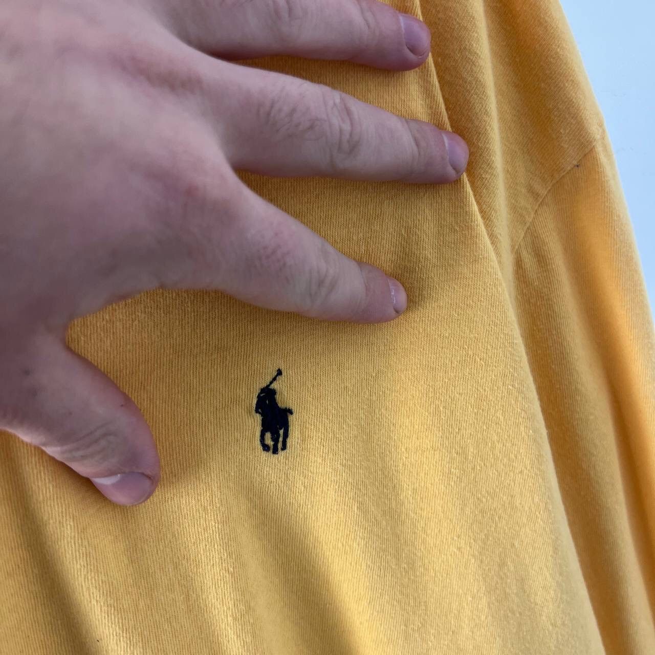 Polo Ralph Lauren Polo Ralph Laure Vintage Long Sleeve Mini Logo Y2K Style Size US XXL / EU 58 / 5 - 3 Thumbnail