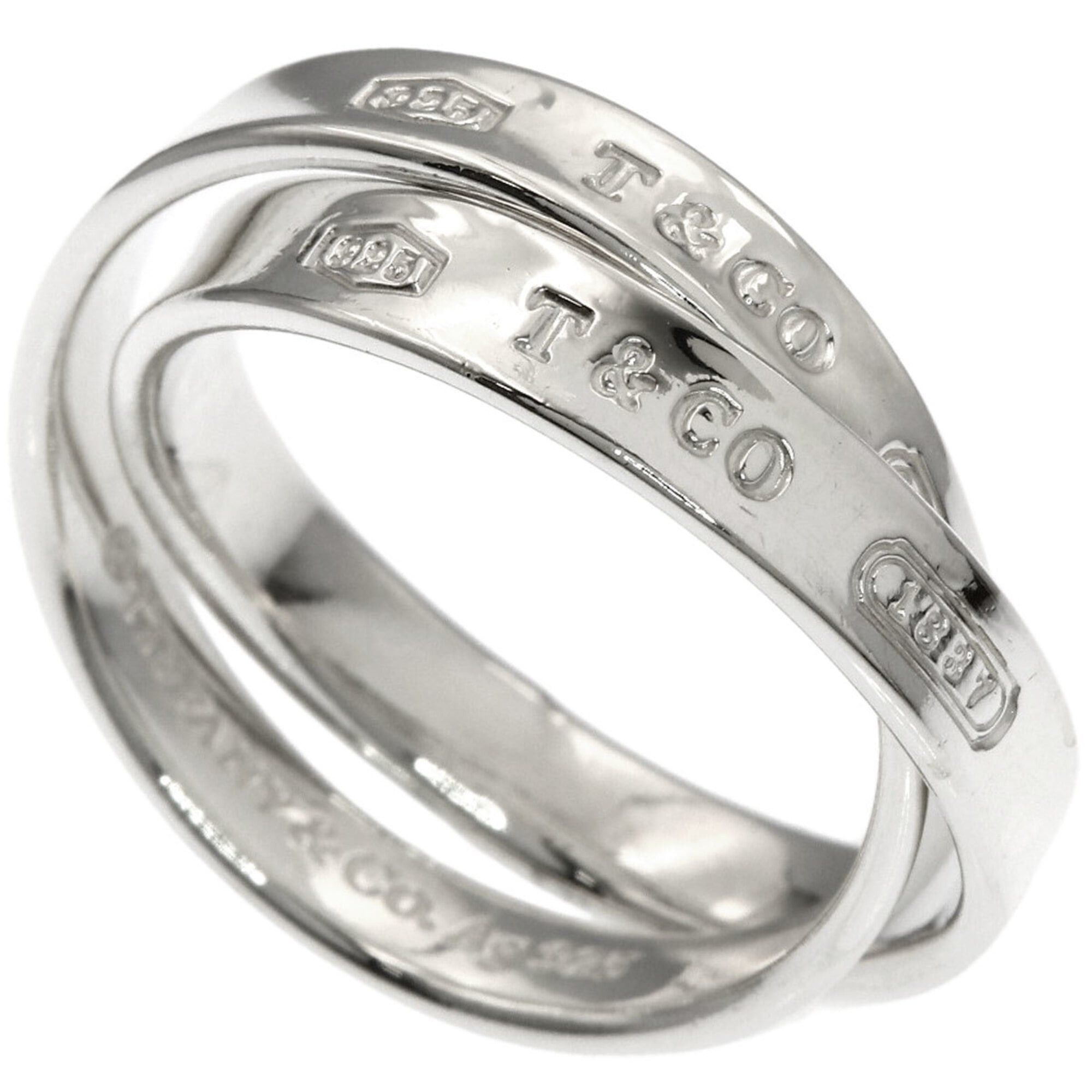 Tiffany & Co. Tiffany & Co. 1837 Interlocking Ring, Silver, Women's. Size ONE SIZE - 1 Thumbnail