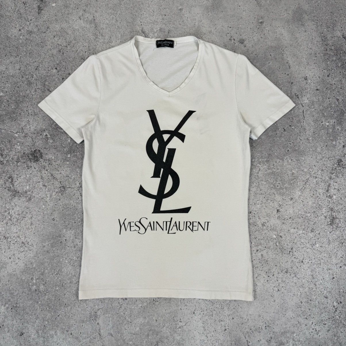 Yves Saint Laurent ドット柄タンクトップ ホワイト XS ロゴ 楽天市場】【送料無料】 イヴサンローラン タンクトップ ec-21166