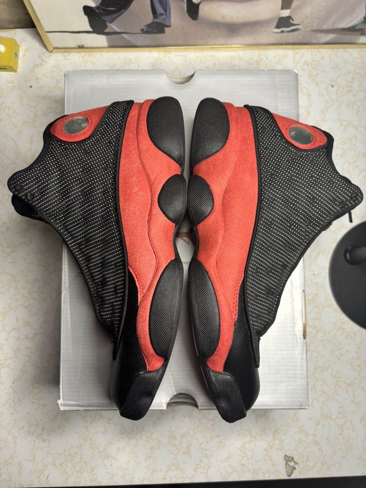 Jordan Brand Air Jordan 13 Retro 2017 Bred 2017 Size US 9.5 / EU 42-43 - 4 Thumbnail