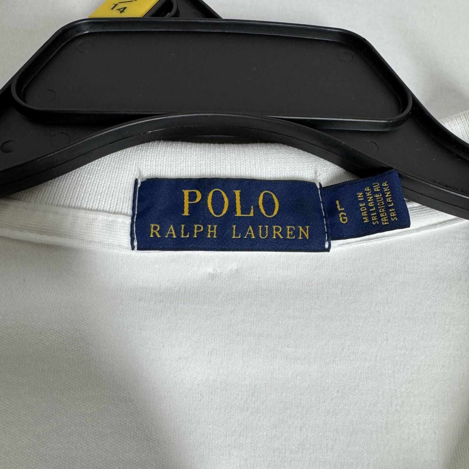 Polo Ralph Lauren White Ralph Lauren Polo Men Shirt Blue Tag/Horse Size US L / EU 52-54 / 3 - 7 Thumbnail
