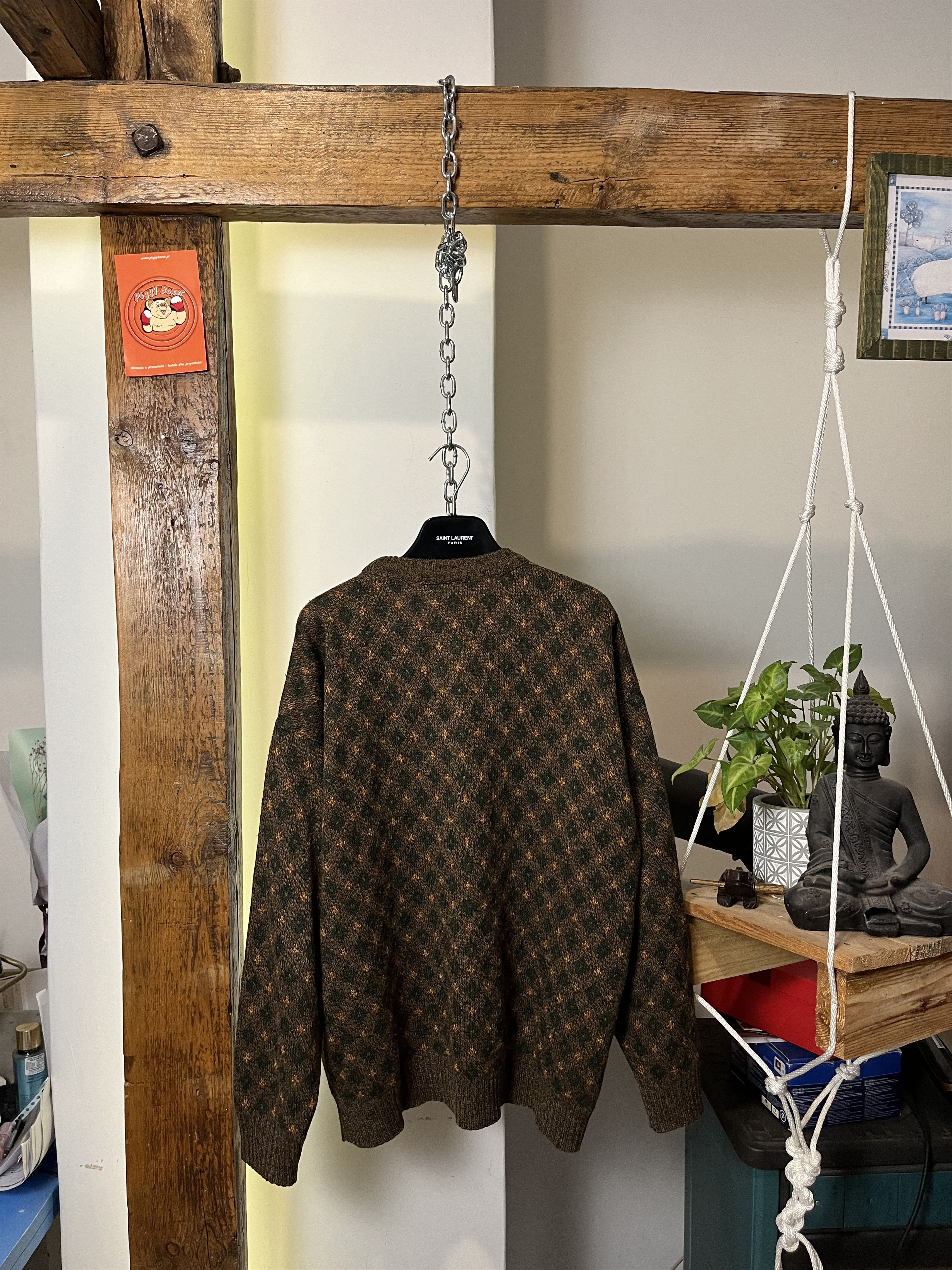 Coogi × Vintage 80s Made In France Country Goblincore Grunge Knitwear Size US L / EU 52-54 / 3 - 2 Thumbnail