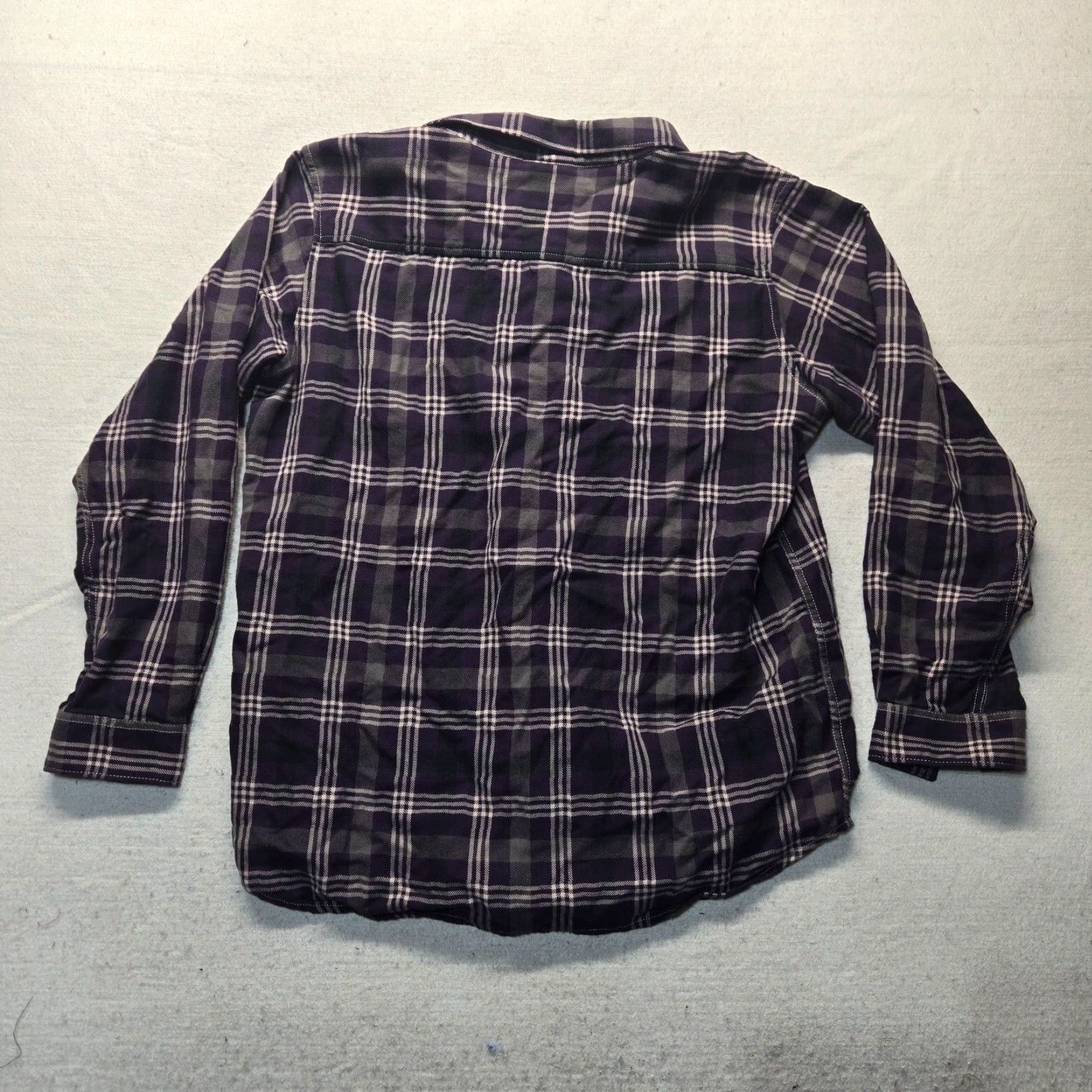 Vintage Columbia Shirt Button-Up Plaid Flannel Purple 2XL Mens Adult Size 2XL Button-Down Collared Pocket Outdoor All Seasons Vintage? No. Size US XXL / EU 58 / 5 - 7 Thumbnail