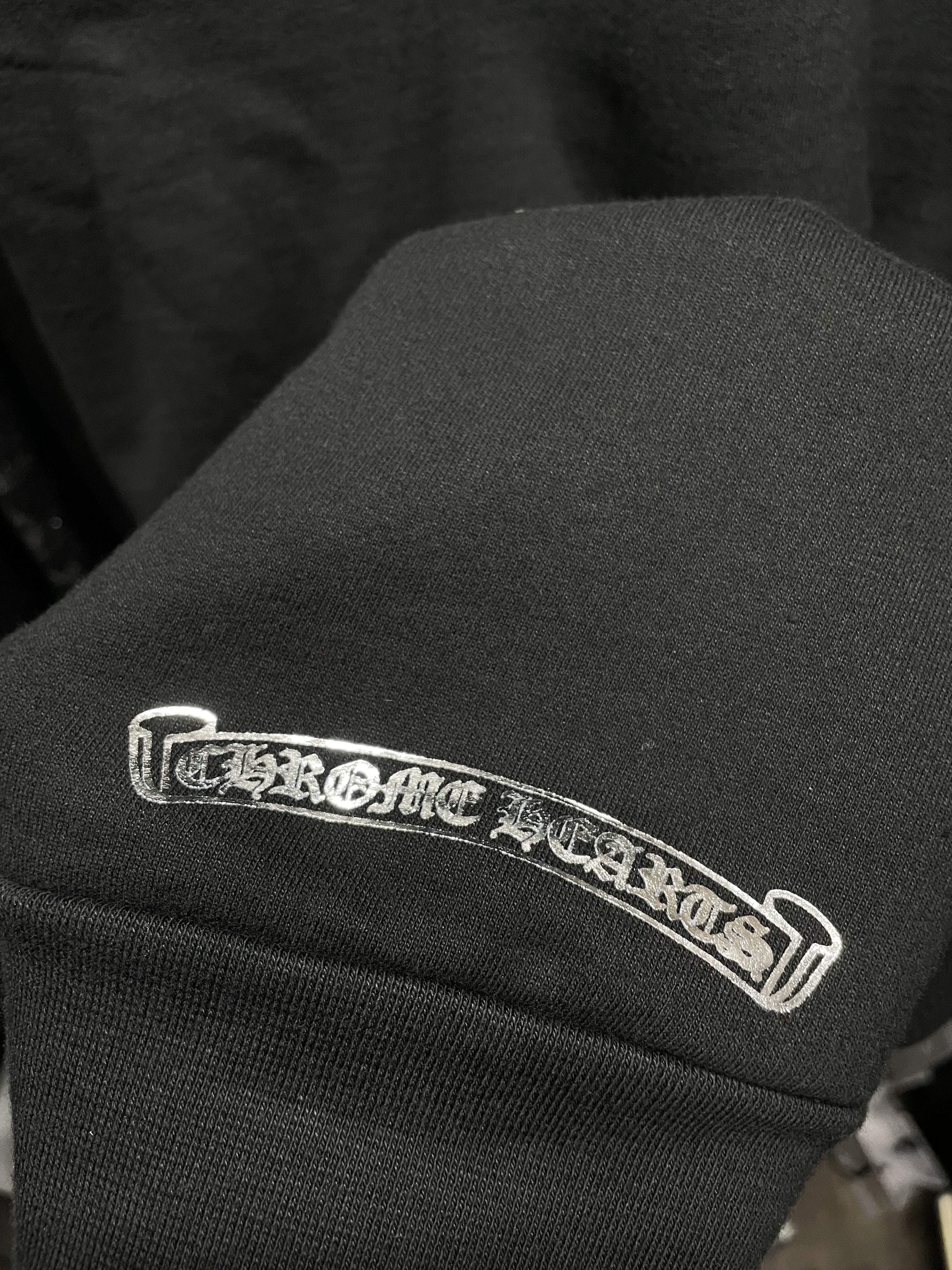 Chrome Hearts Chrome Hearts 1988 Silver print Hoodie Size US M / EU 48-50 / 2 - 10 Thumbnail