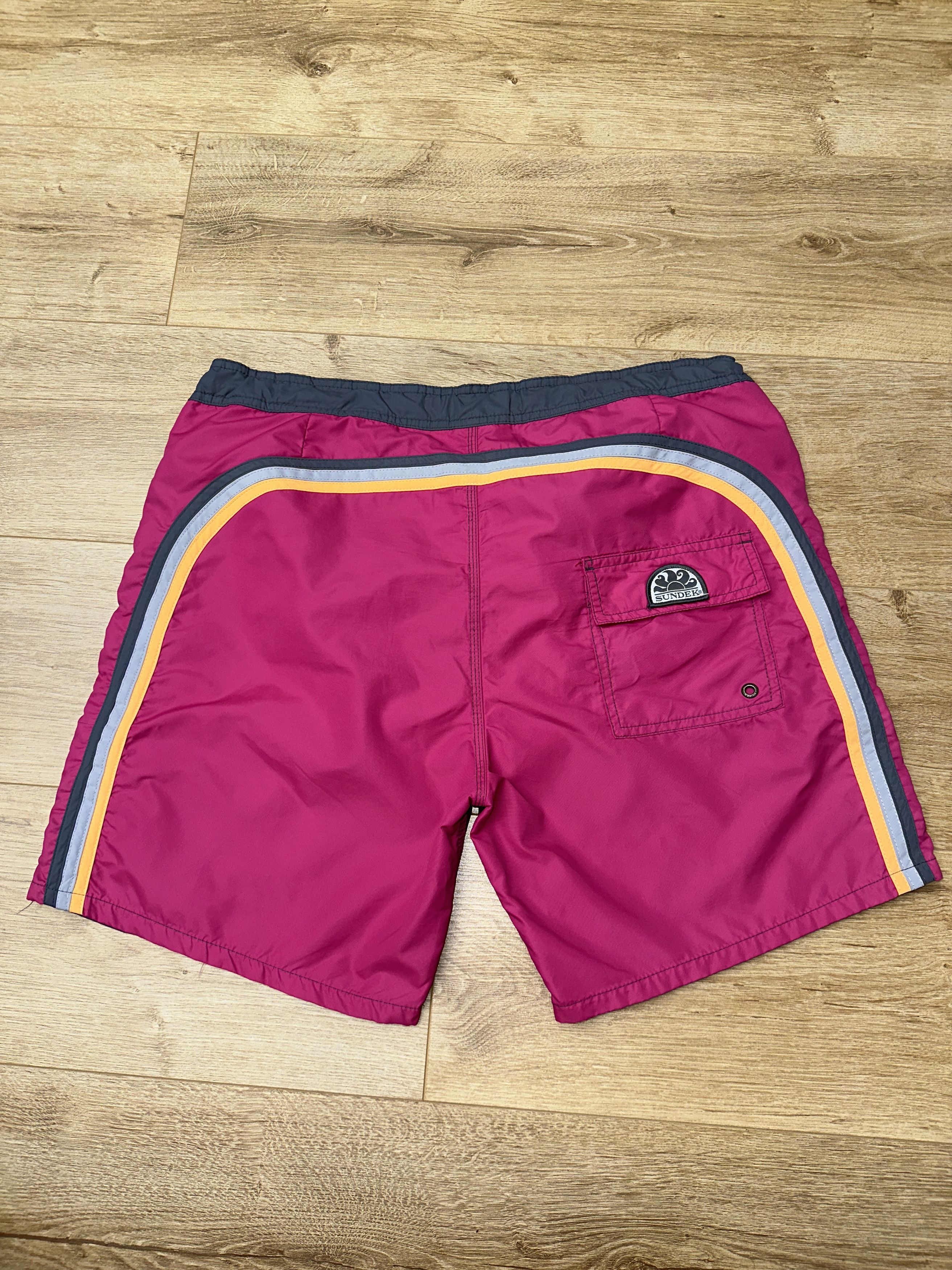 Sundek Bicolor Rainbow Long Sundek 36 Beach Board Shorts Swim 36 L Size US 36 / EU 52 - 1 Thumbnail
