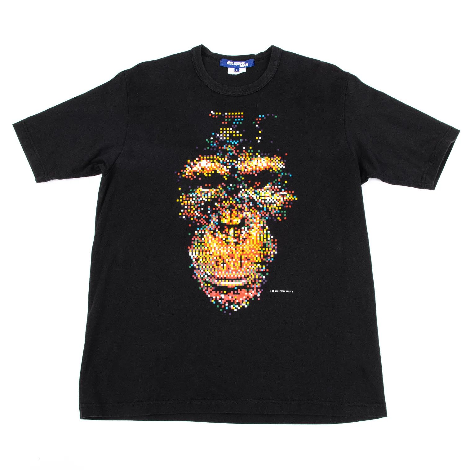 Junya Watanabe Mosaic Print T-Shirt in Black, Size L Size US L / EU 52-54 / 3 - 1 Thumbnail