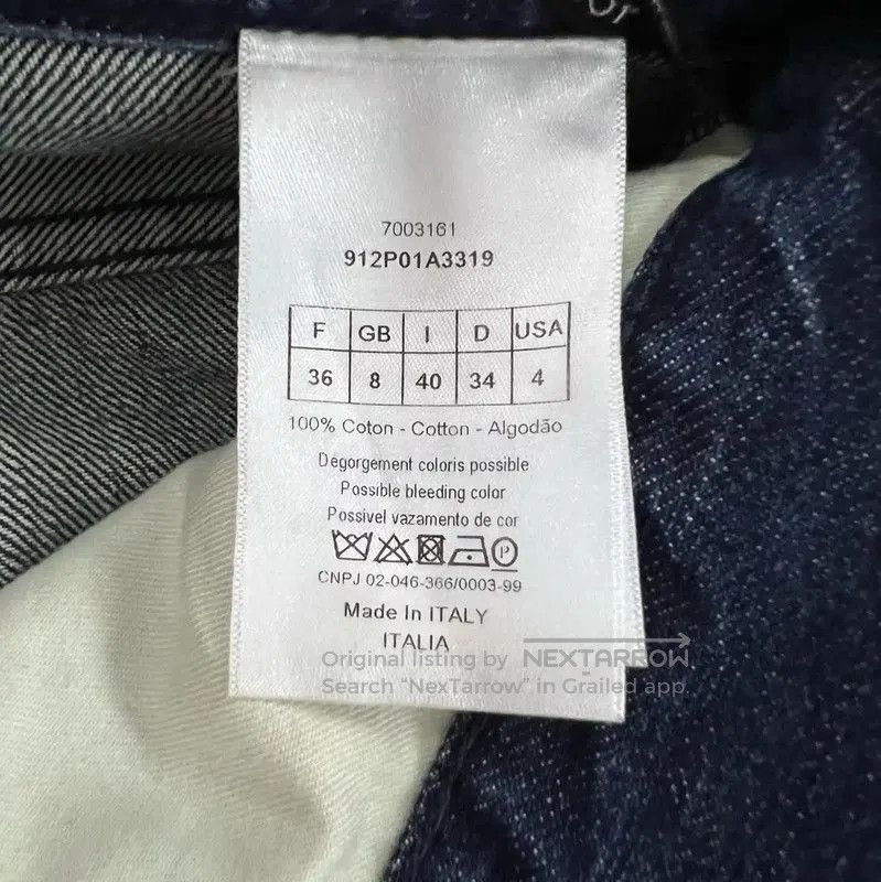 Dior Dior Casual Blue Cotton Pants for Women . Size 30" / US 8 / IT 44 - 4 Thumbnail