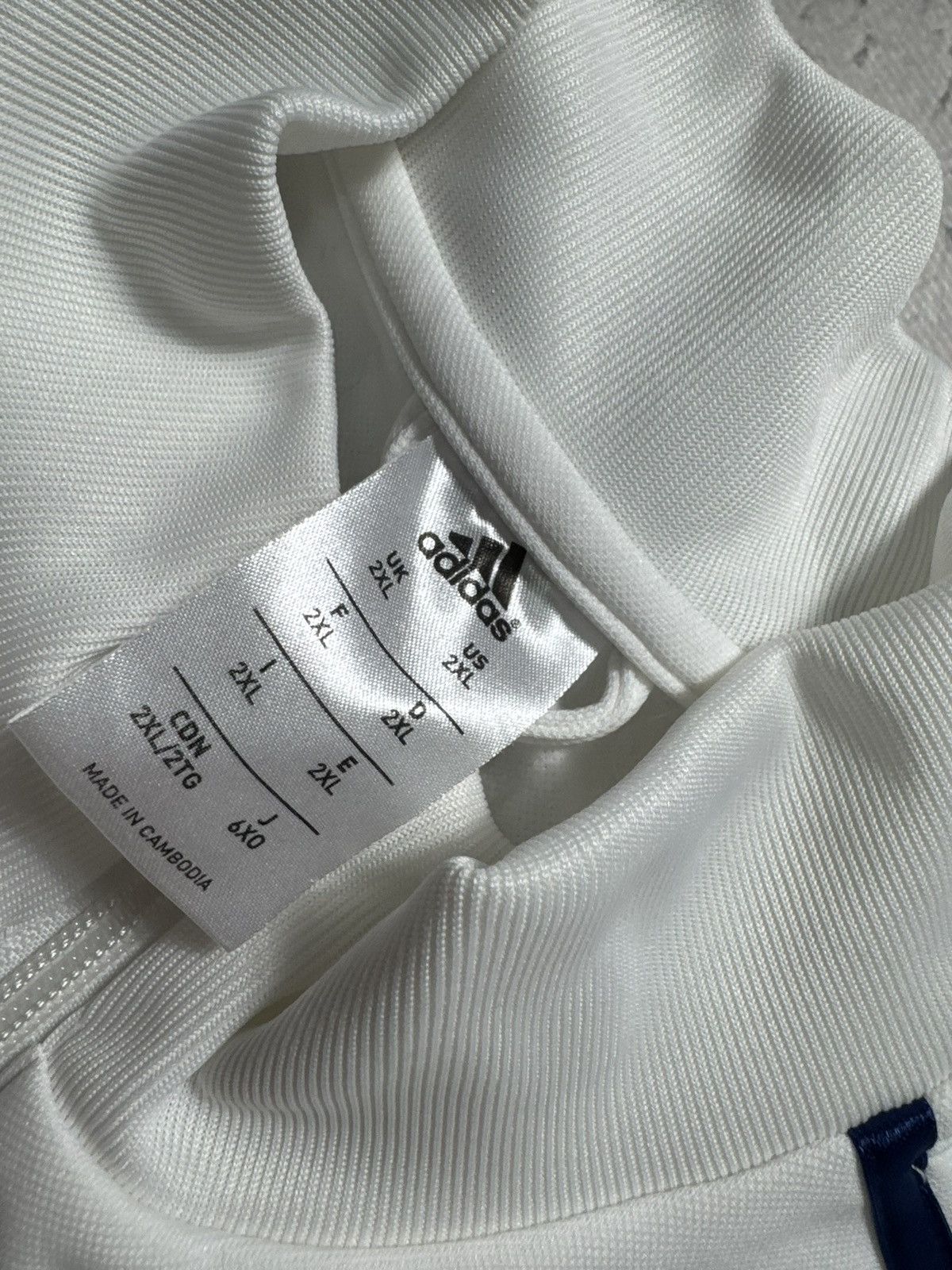 Adidas Adidas FC Chelsea Vintage Football Full Zip Track Jacket Size US XXL / EU 58 / 5 - 7 Thumbnail