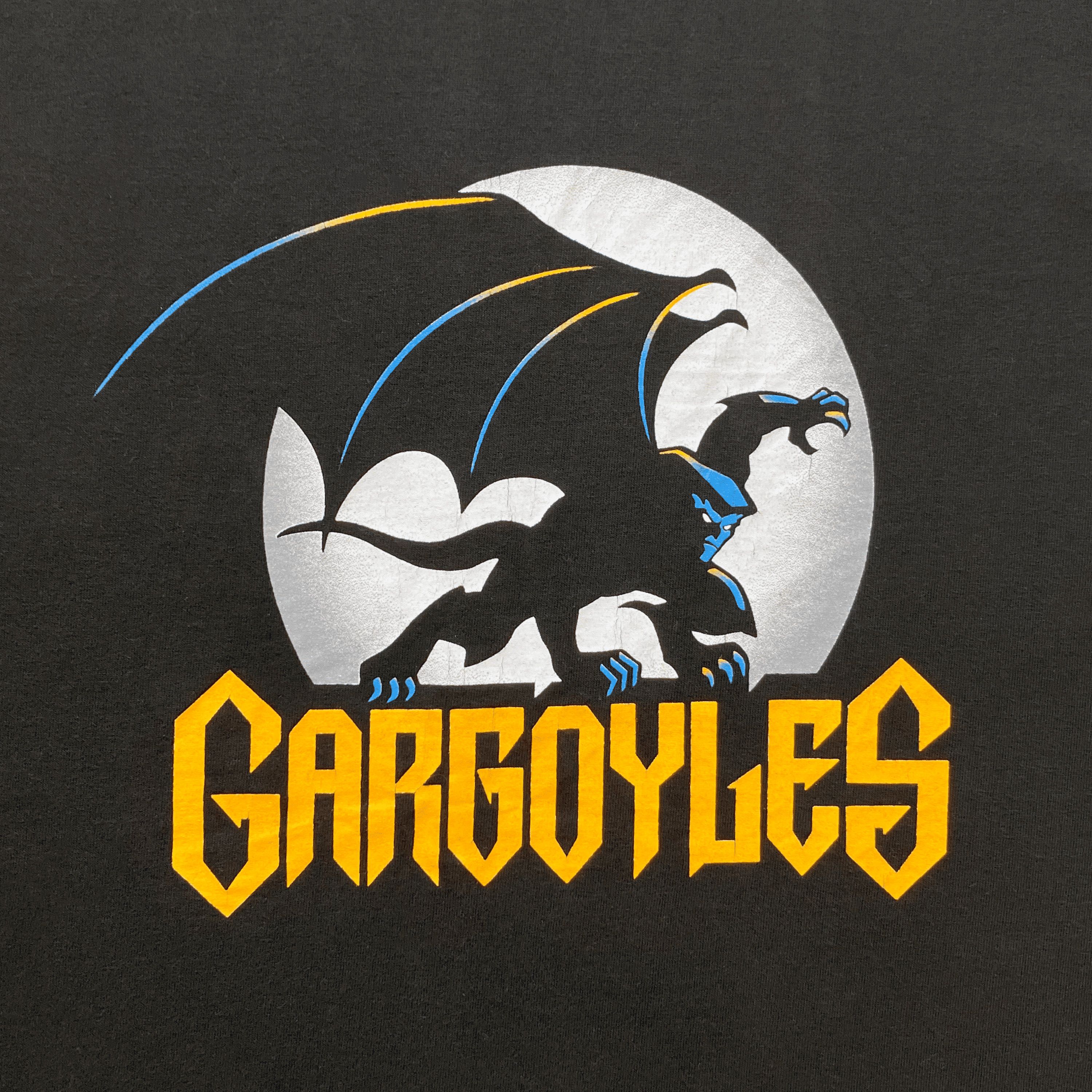 Disney × Vintage Vintage 1990s Disney Gargoyles T-Shirt Size US XL / EU 56 / 4 - 2 Thumbnail