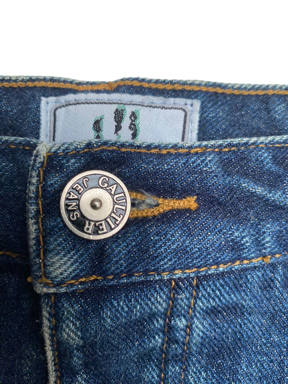 If Six Was Nine × Jean Paul Gaultier Rare Design Vintage Brand Jean Paul Gaultier Denim 1990s Size US 27 - 8 Thumbnail