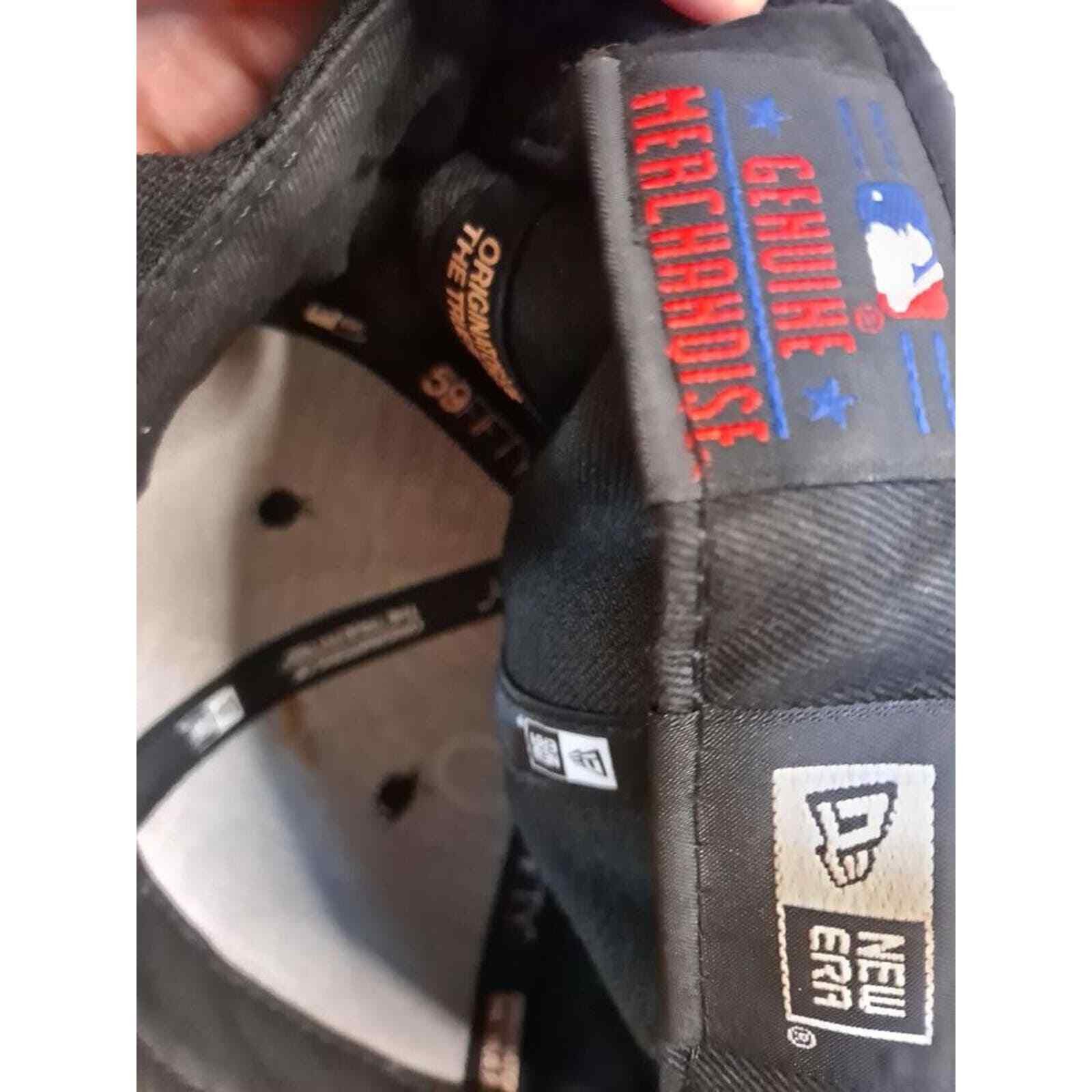 New Era New Era NY Yankees Black 59Fifty‎ Fitted Hat Size 7 1/4 Size ONE SIZE - 8 Thumbnail