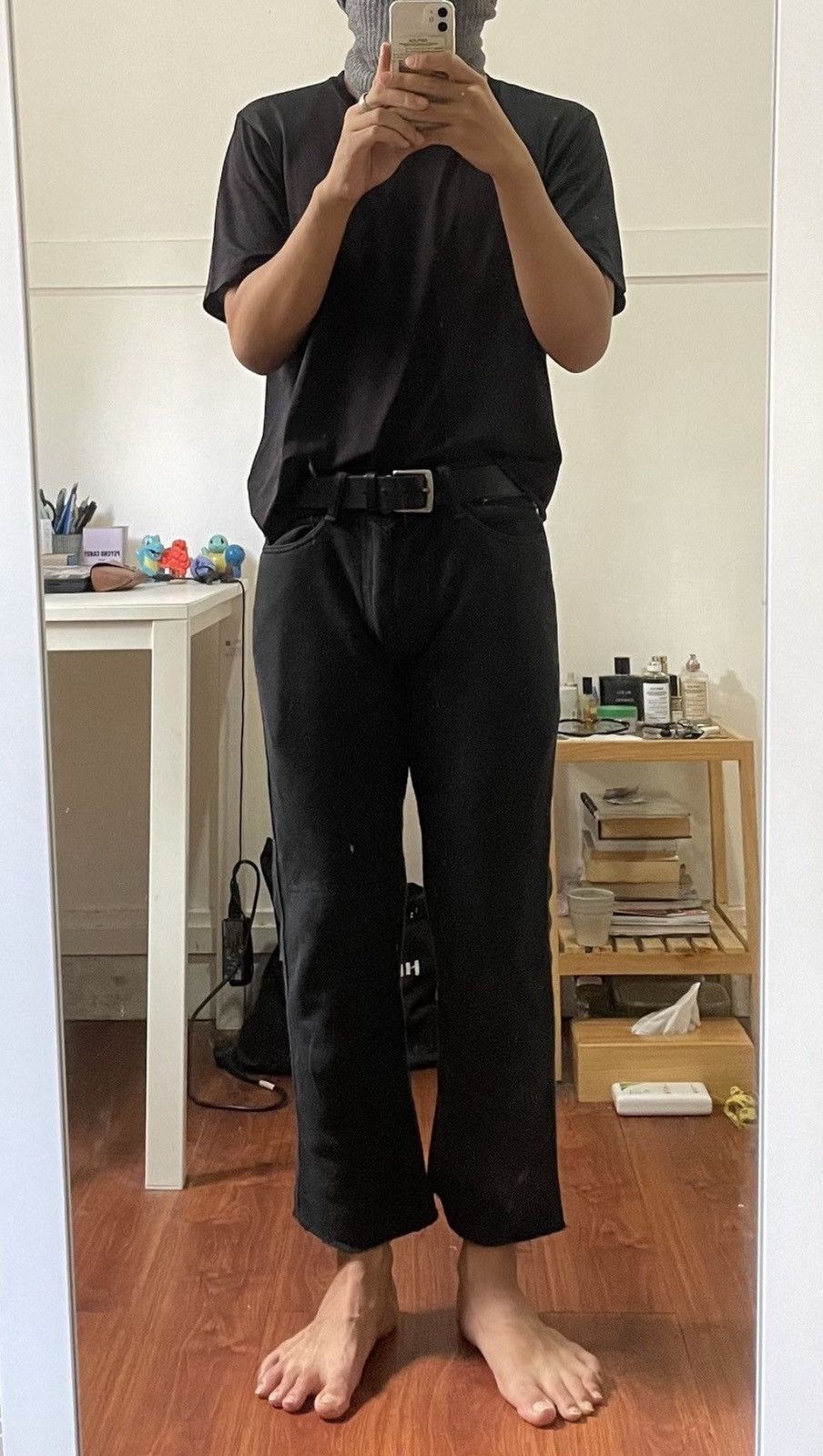 Junya Watanabe Junya watanabe cdg man AD2011 black raw edge trousers Size US 30 / EU 46 - 2 Thumbnail