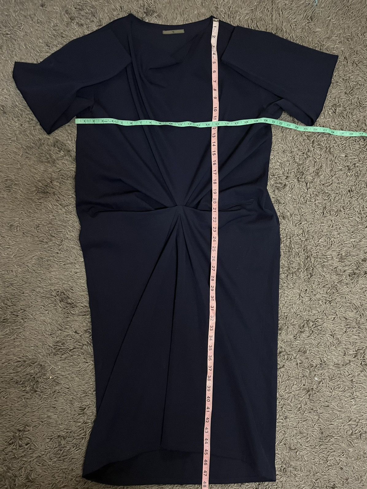 Y's 1970s Yohji Yamamoto cocoon twist asymmetry dress #F4 Size M / US 6-8 / IT 42-44 - 10 Thumbnail