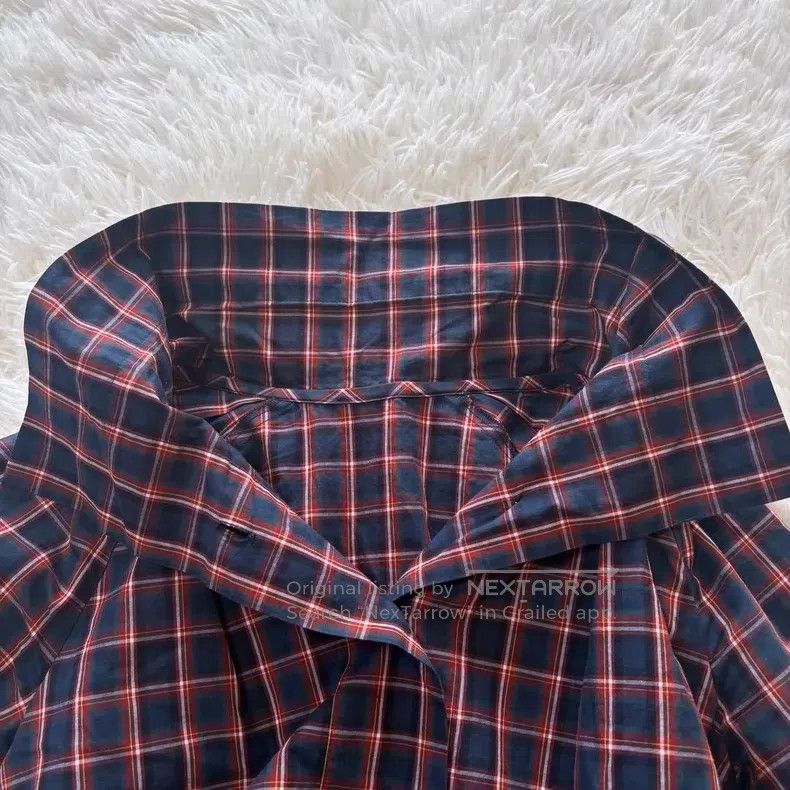 Vivienne Westwood Vivienne Westwood Red Label Red Logo Plaid Collar Long Sle Size M / US 6-8 / IT 42-44 - 7 Thumbnail
