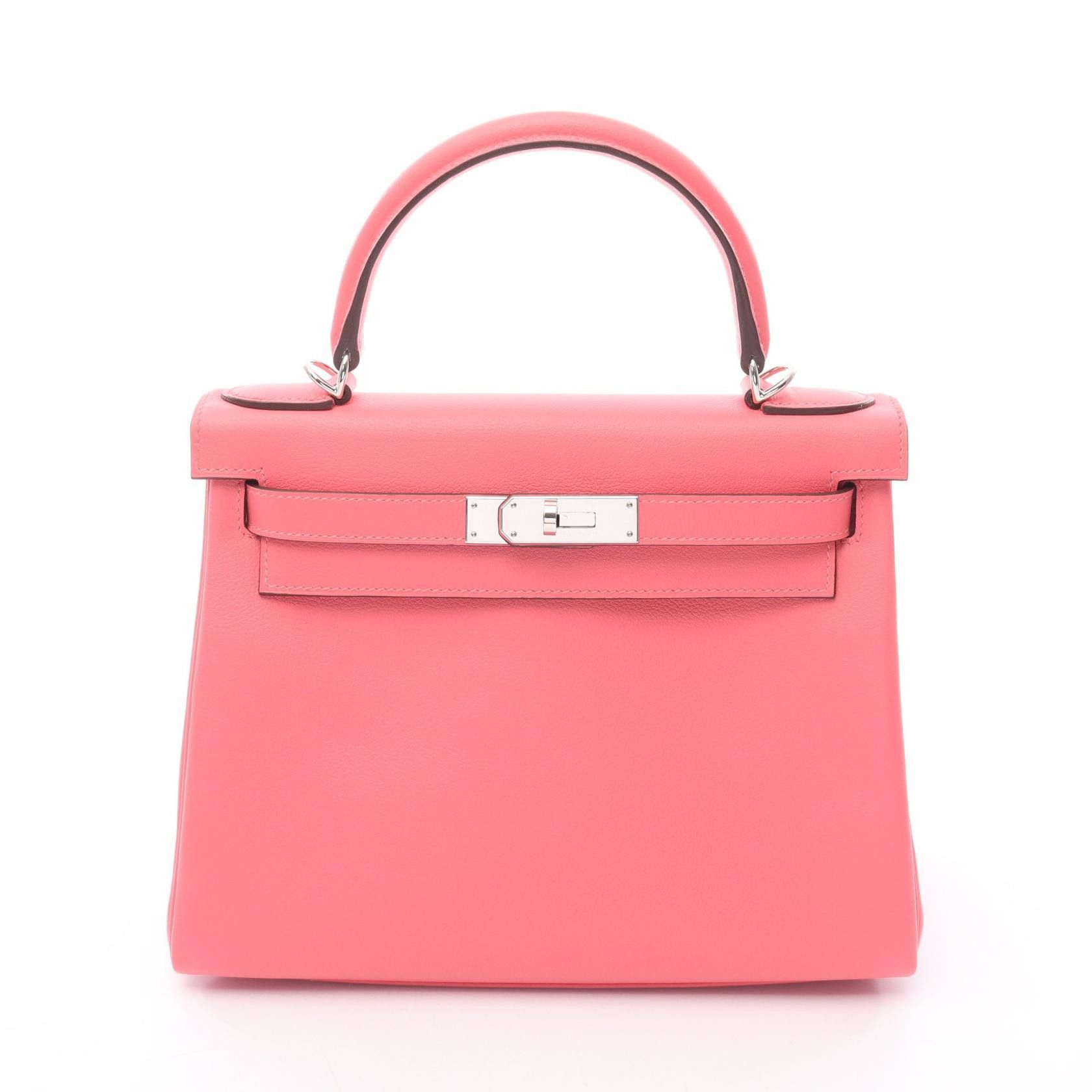 Hermes Hermes Hermes Kelly28 Evercolor Bag Leather Handbag Y DUTY FREE for USA Size ONE SIZE - 1 Thumbnail