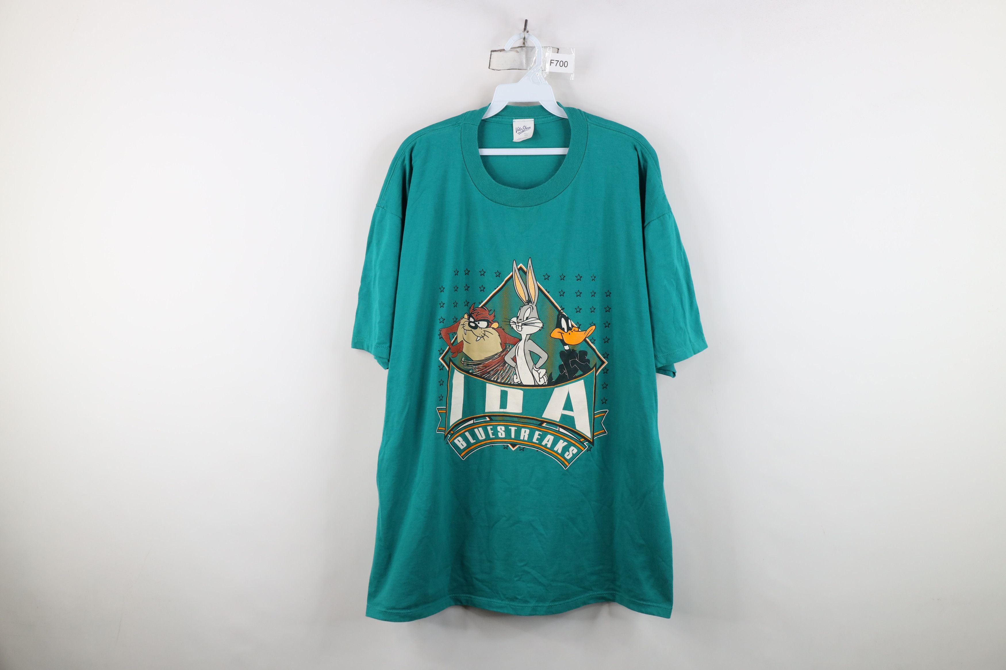 Vintage Vintage 90s Looney Tunes Michigan Bugs Bunny Taz T-Shirt USA Size US XXL / EU 58 / 5 - 1 Thumbnail