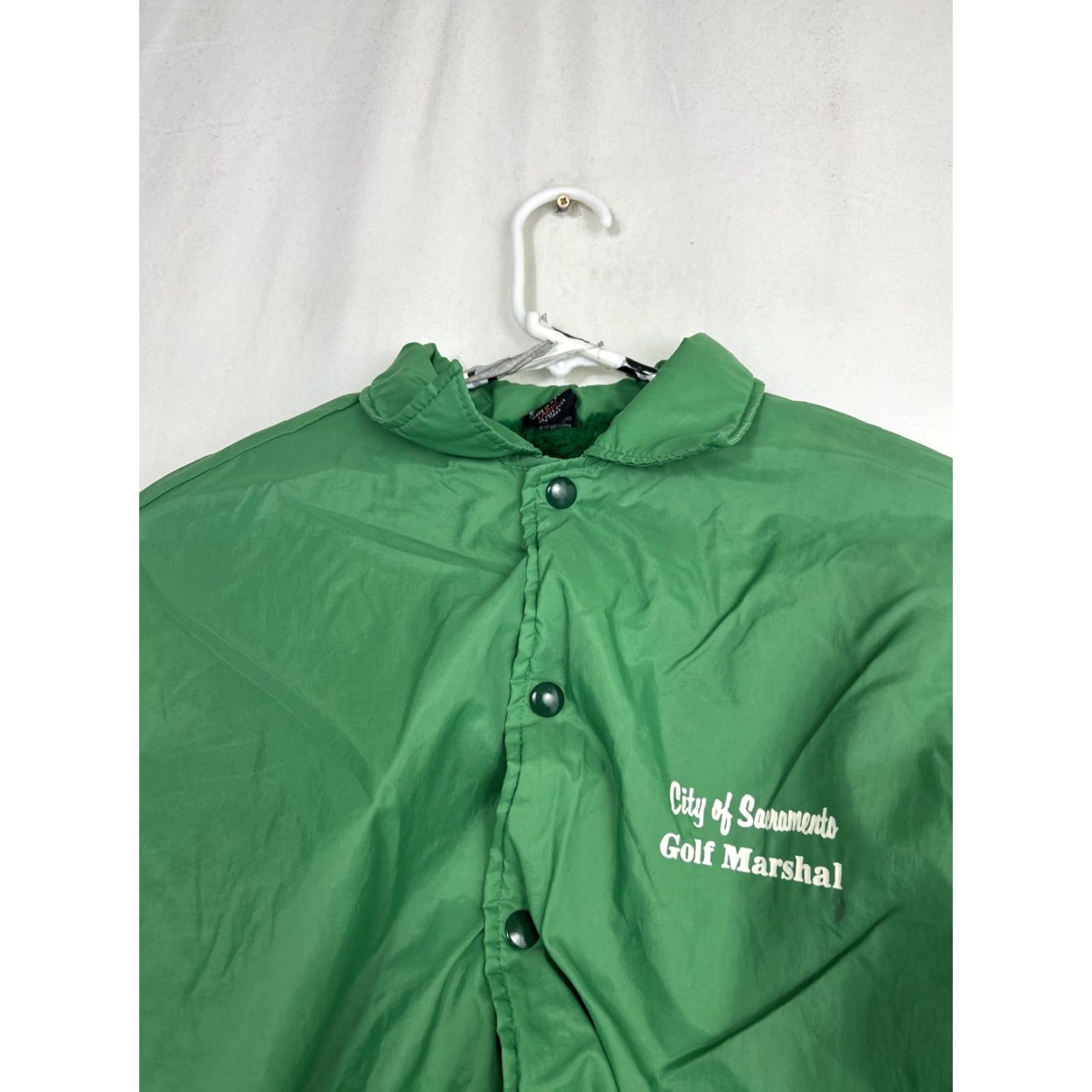 Vintage VINTAGE Aristo Jac Mens Large Green Snap Jacket Bomber Lined Golf Size US L / EU 52-54 / 3 - 3 Thumbnail