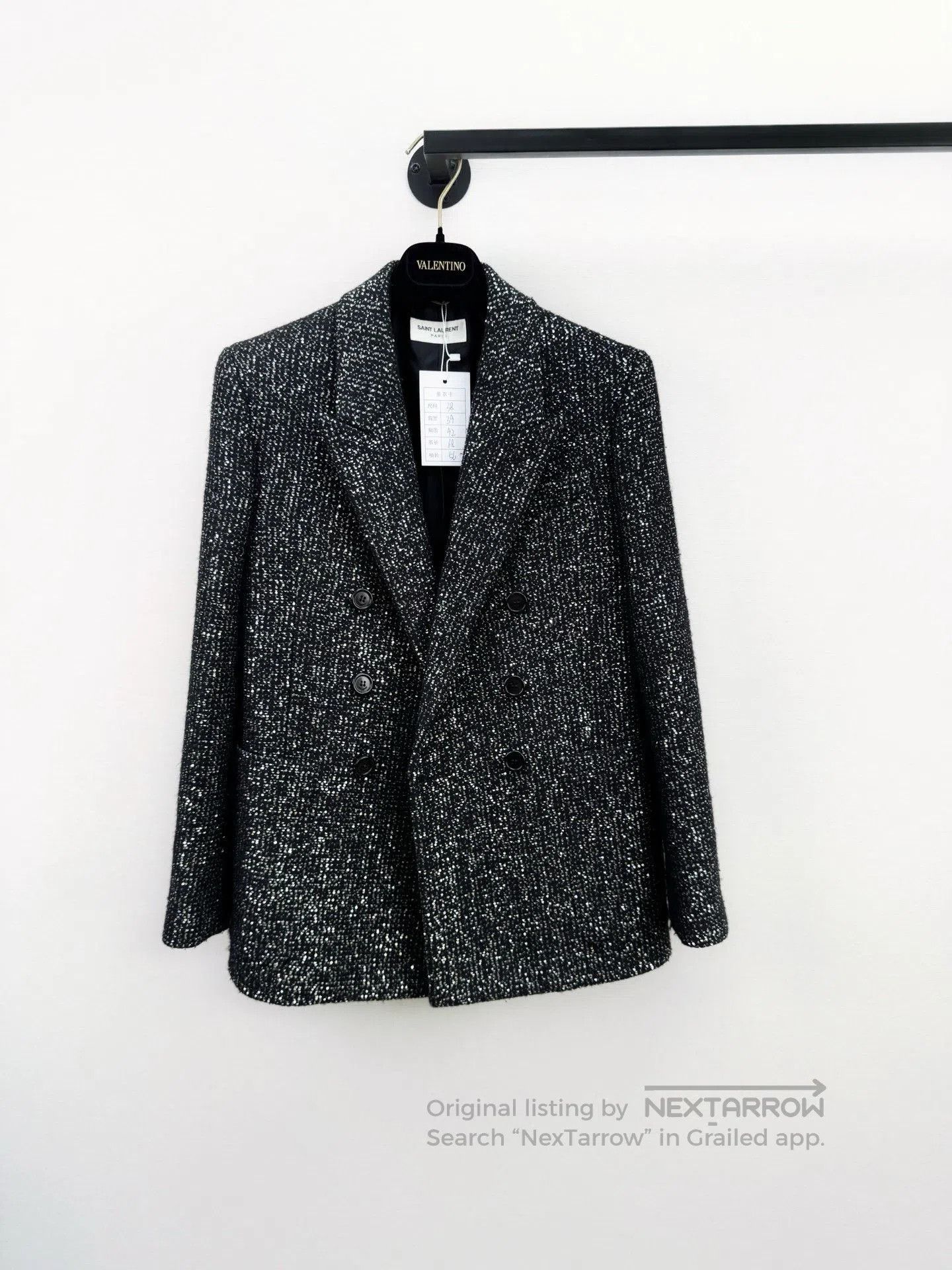 Saint Laurent Paris Saint Laurent Sequin Double. Size S / US 4 / IT 40 - 1 Thumbnail