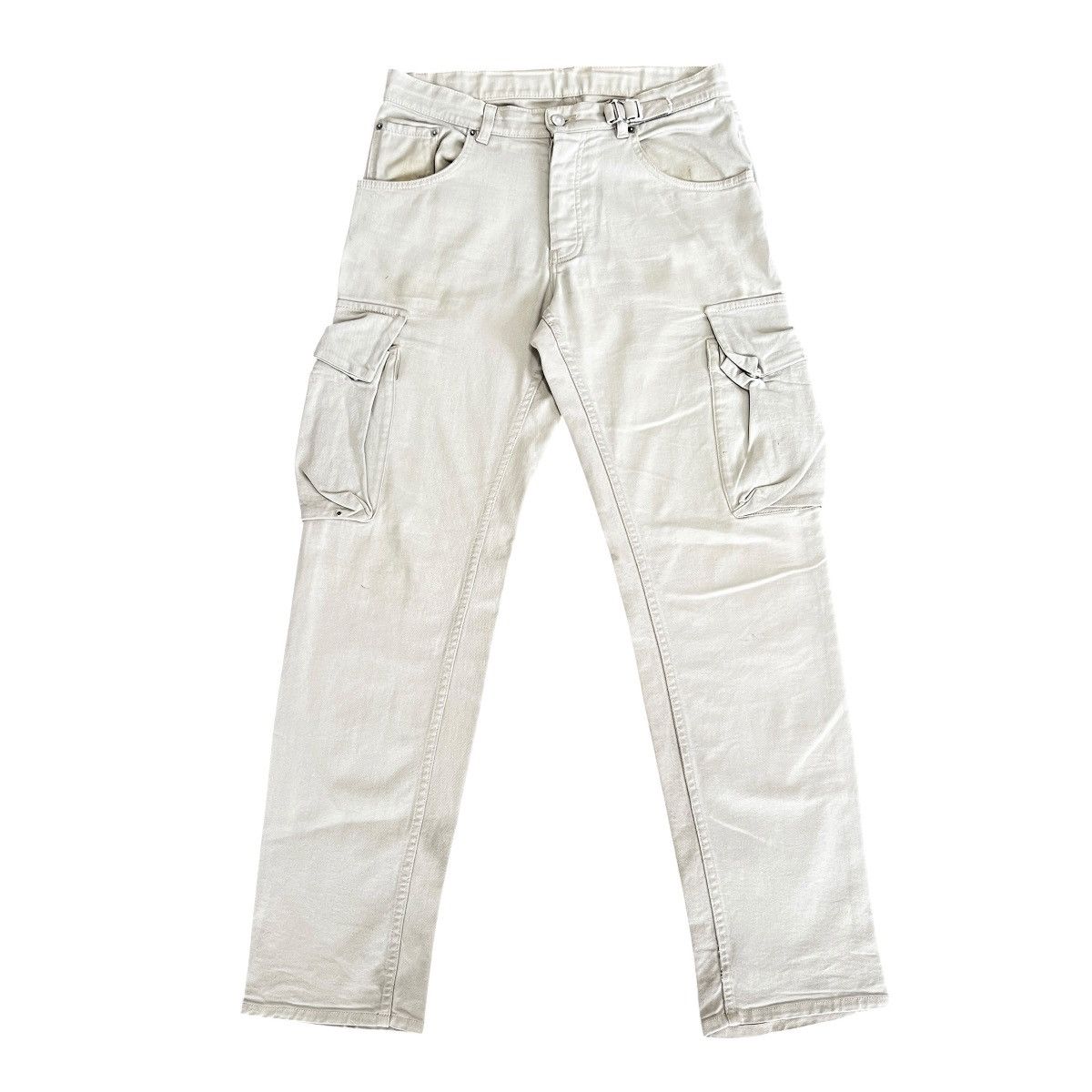 Helmut Lang HELMUT LANG Archival Cargo Pants with Elastic Band Detailing Size US 31 - 1 Thumbnail