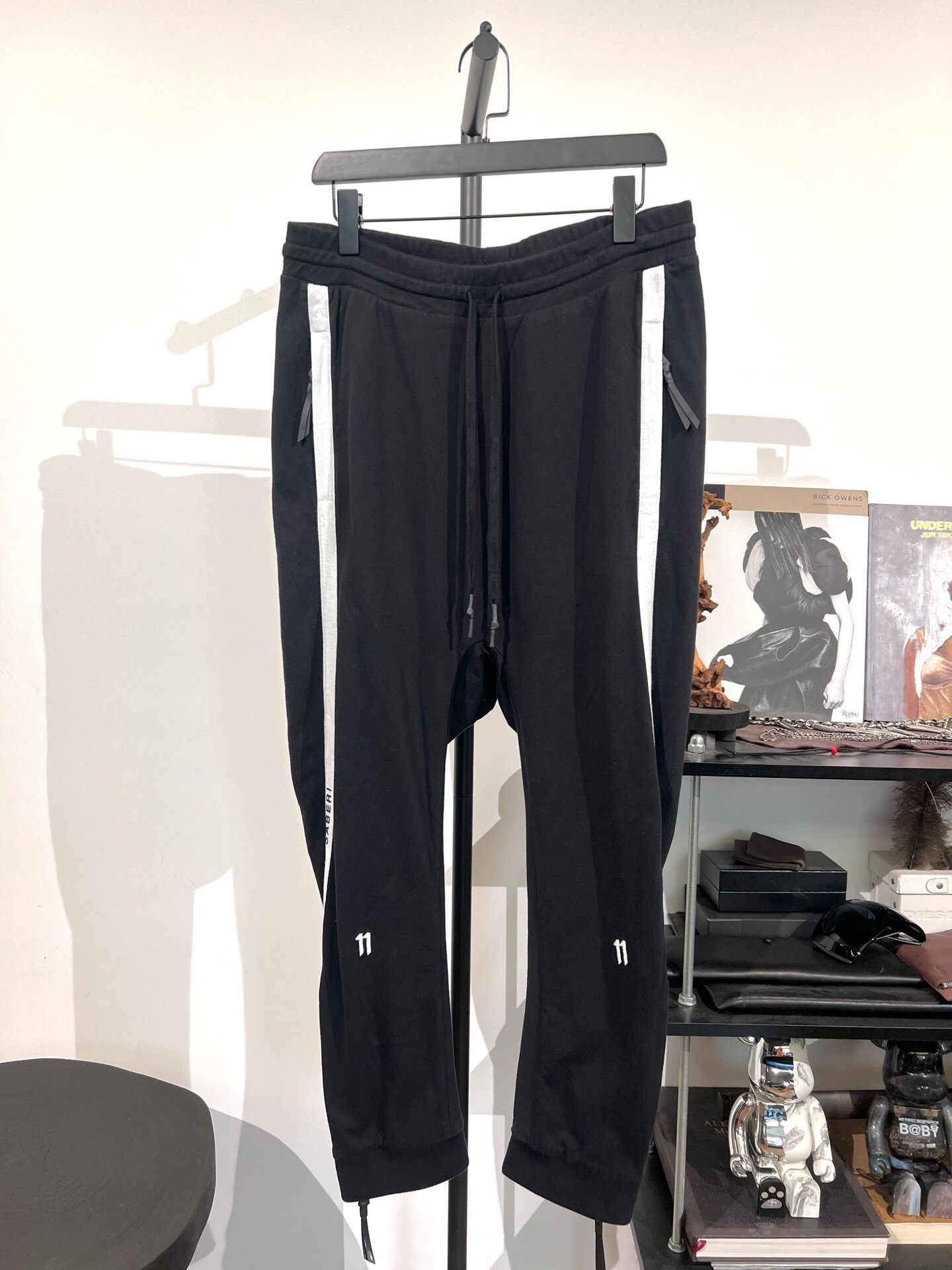 11 By Boris Bidjan Saberi Boris Bidjan Saberi 11by BBS Cuffed Track Pants Size US 28 / EU 44 - 1 Thumbnail