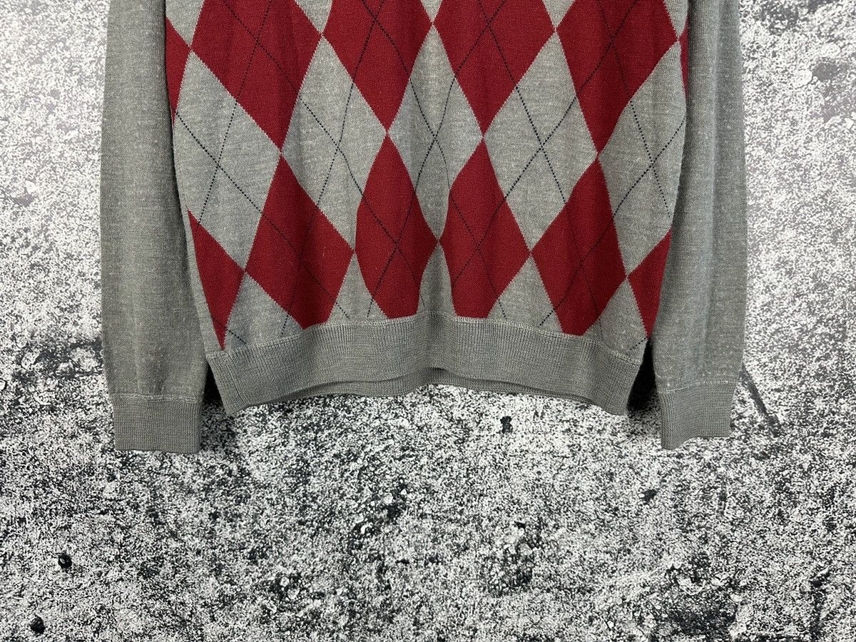 Lacoste Men’s Lacoste Sport V-Neck Wool Sweater Pullover Size 5 Size US L / EU 52-54 / 3 - 3 Thumbnail