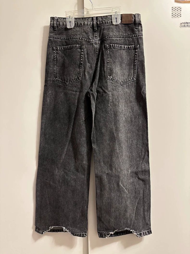 Jean Paul Gaultier Simple Project Washed Denim Pants-2506 Size US 32 / EU 48 - 3 Thumbnail