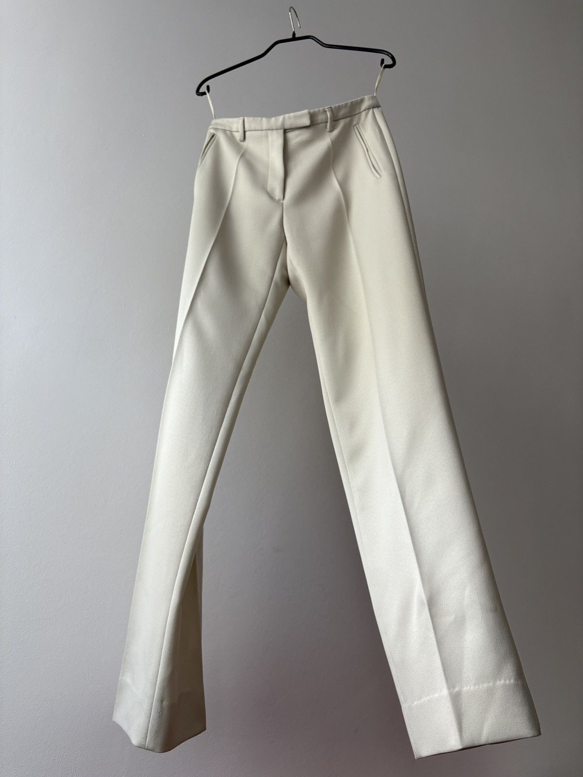 Miu Miu Miu Miu 1997 two piece ivory suit Size S / US 4 / IT 40 - 4 Thumbnail