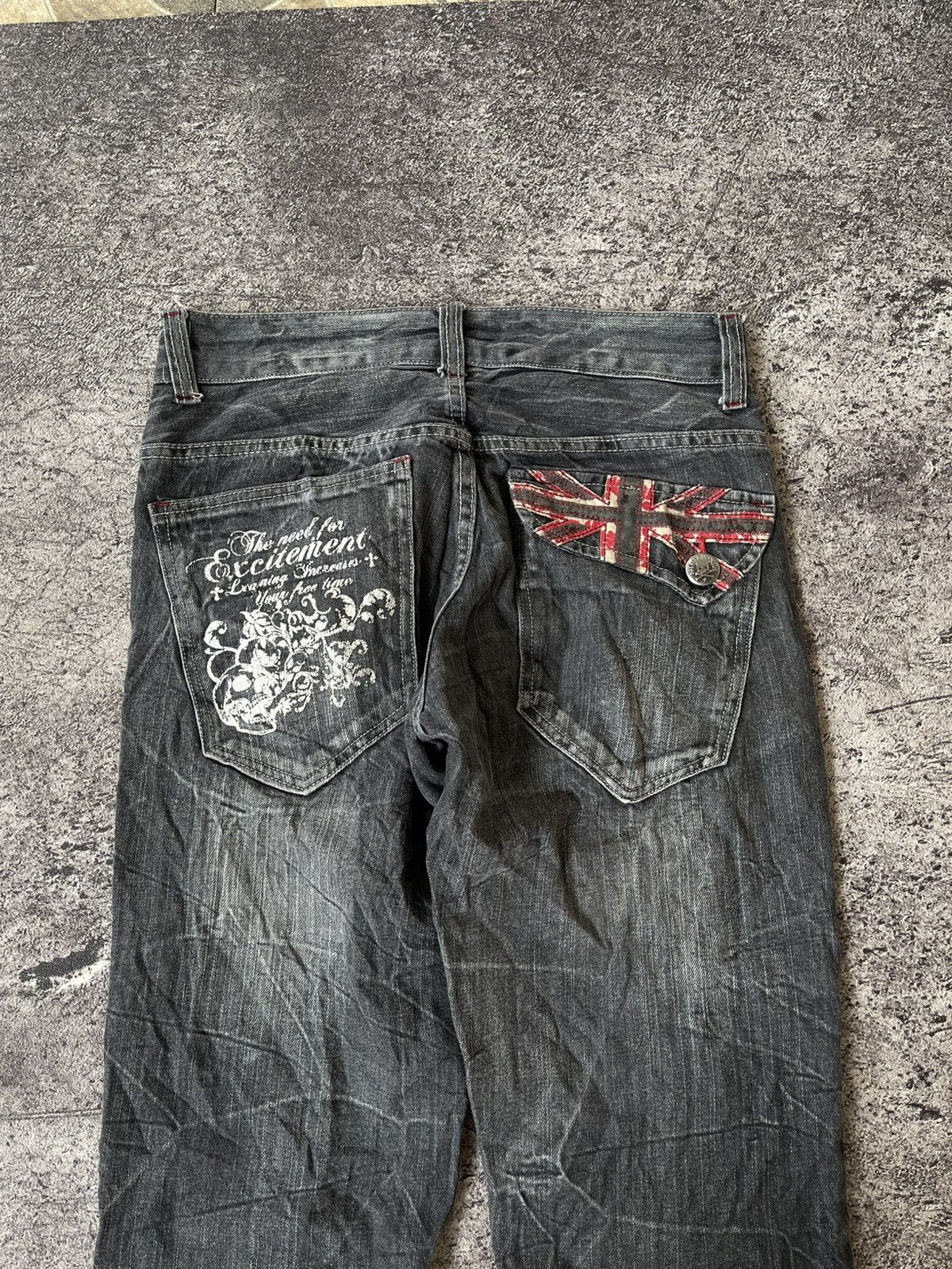Japanese Brand Y2K Root Three ifsixwasnine poem Size US 30 / EU 46 - 3 Thumbnail