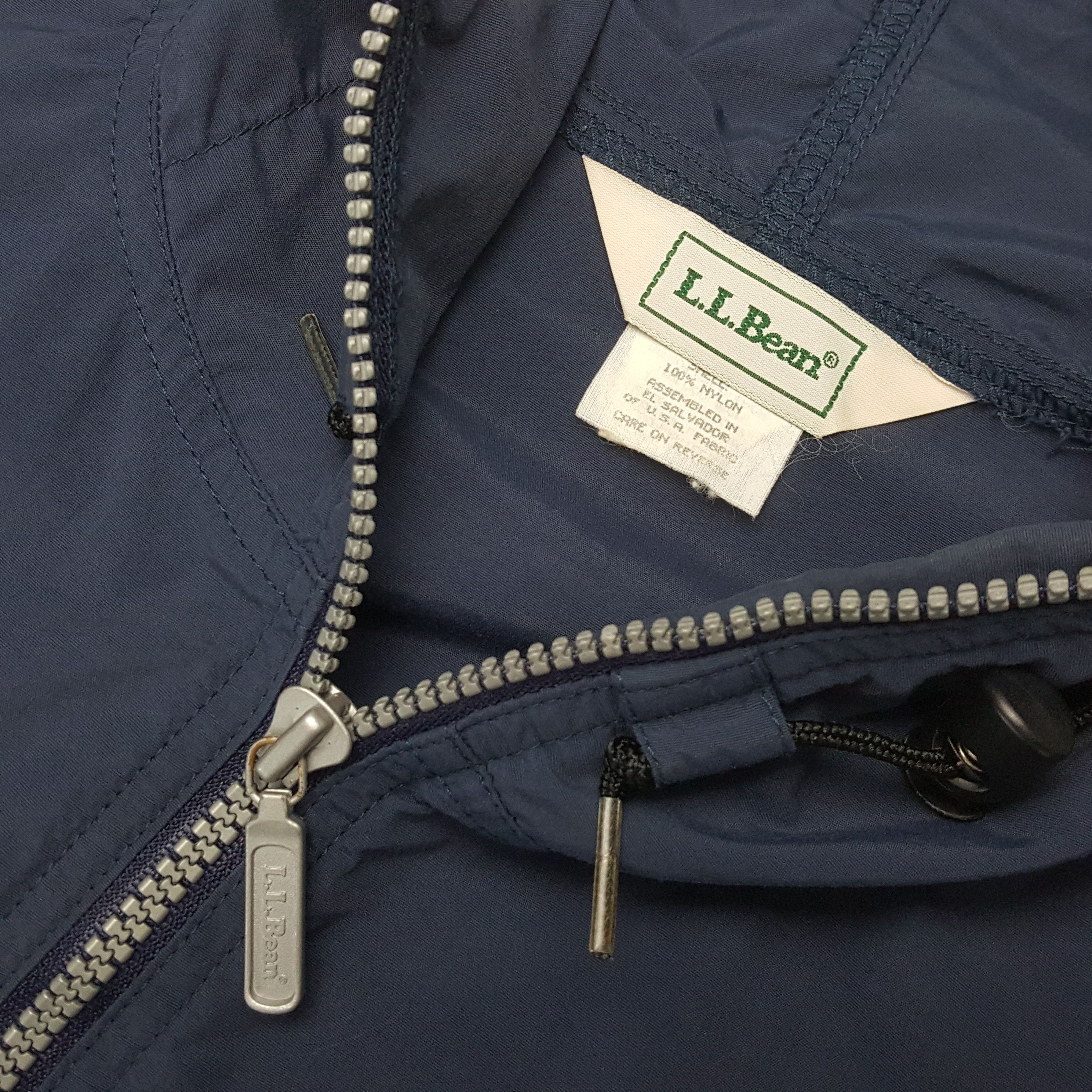 L.L. Bean × Vintage Vintage L.L. BEAN Streetwear Windbreaker Hoodies C295N7 Size US L / EU 52-54 / 3 - 4 Thumbnail
