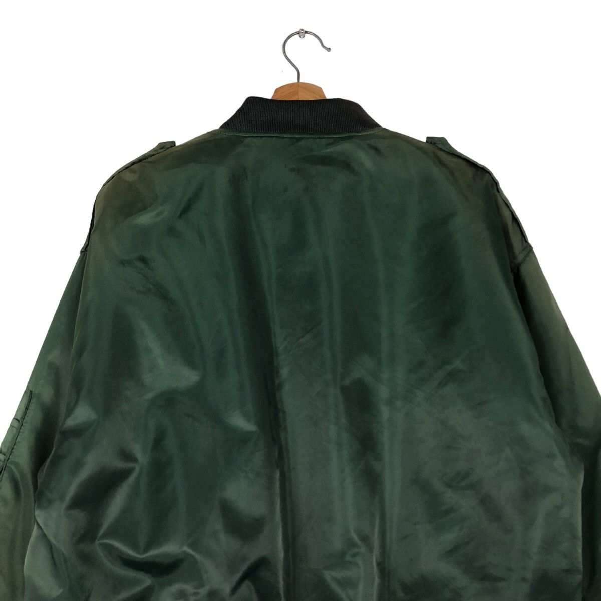 NFL 🔥Vintage Bomber Jacket NFL Authentic Pro Line Shearling Size US XL / EU 56 / 4 - 9 Thumbnail