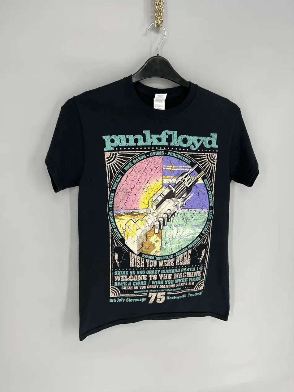 Vintage Vintage Y2K Pink Floyd Band Shirt Rock Band Tee Size US M / EU 48-50 / 2 - 2 Thumbnail