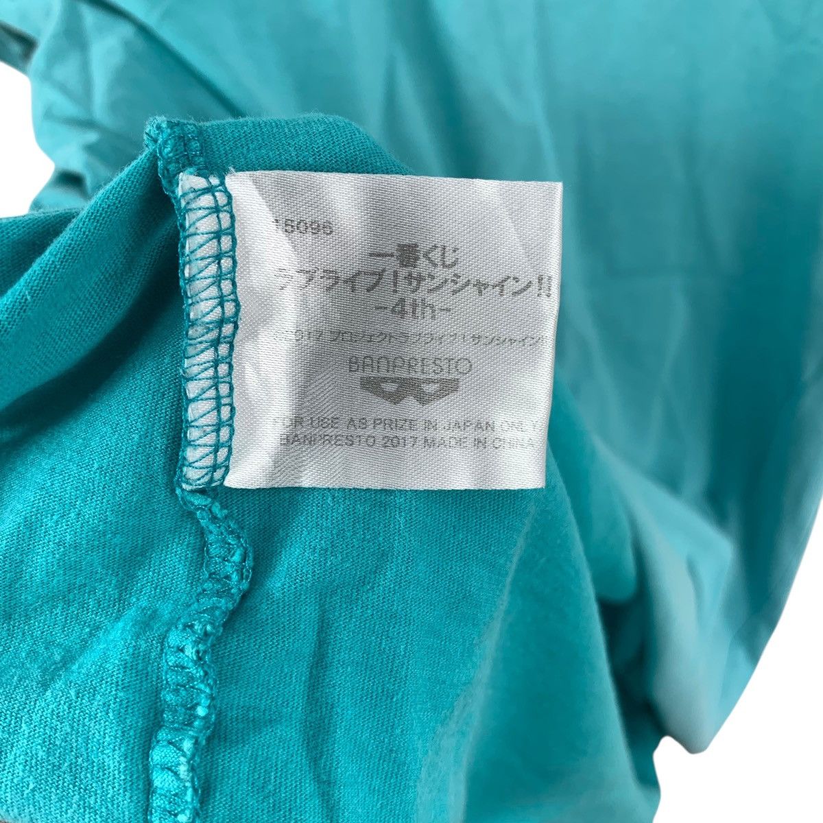 Anime LOVE LIVE SUNSHINE Anime School Idol Project Tee Shirt Top Size US M / EU 48-50 / 2 - 9 Thumbnail