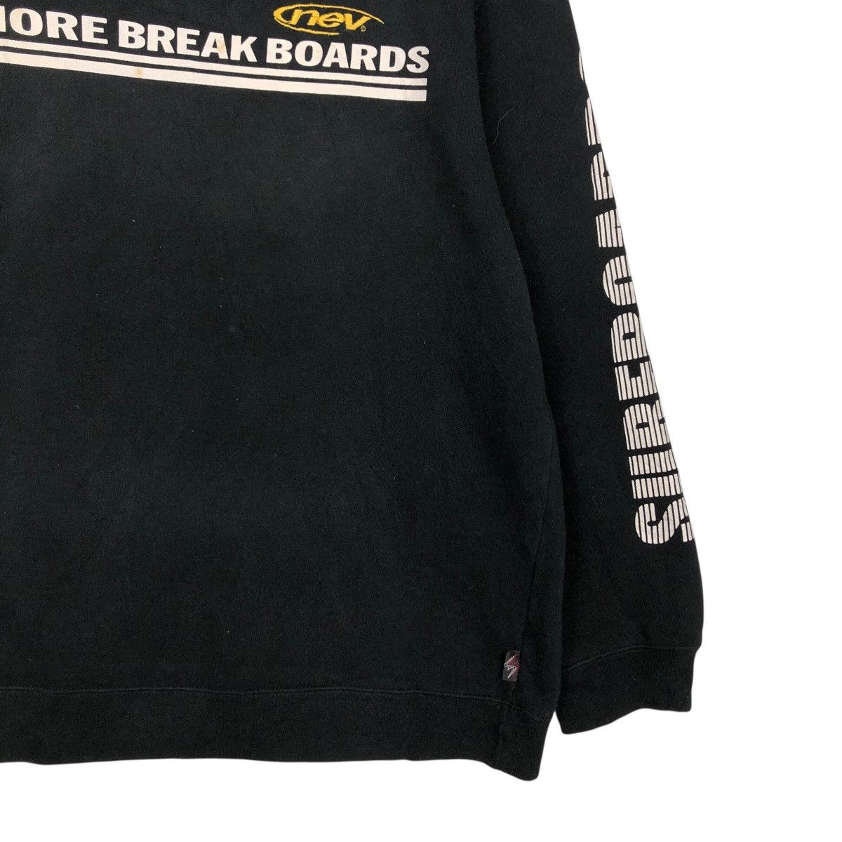 Vintage 📌Vintage Sweatshirt Nev Surf Style Shore Break Boards Size US L / EU 52-54 / 3 - 6 Thumbnail