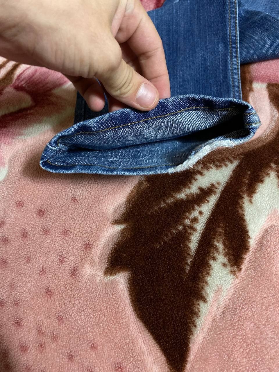 Levi's × Vintage Crazy vintage 90’s Levi’s 514 faded denim jeans workwear Size US 32 / EU 48 - 19 Thumbnail