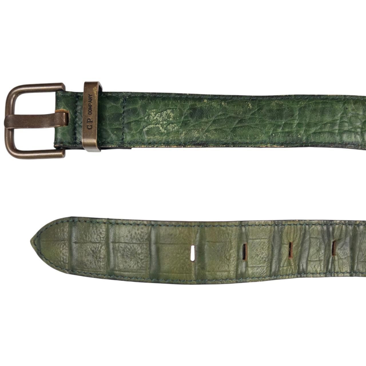 Designer Vintage CP Company Crocodile Belt Size W30 Size ONE SIZE - 4 Thumbnail