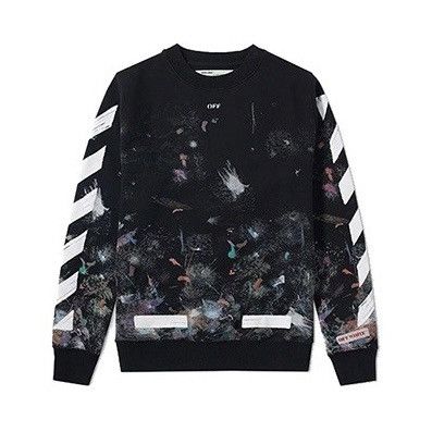 Off White Galaxy Crewneck Grailed