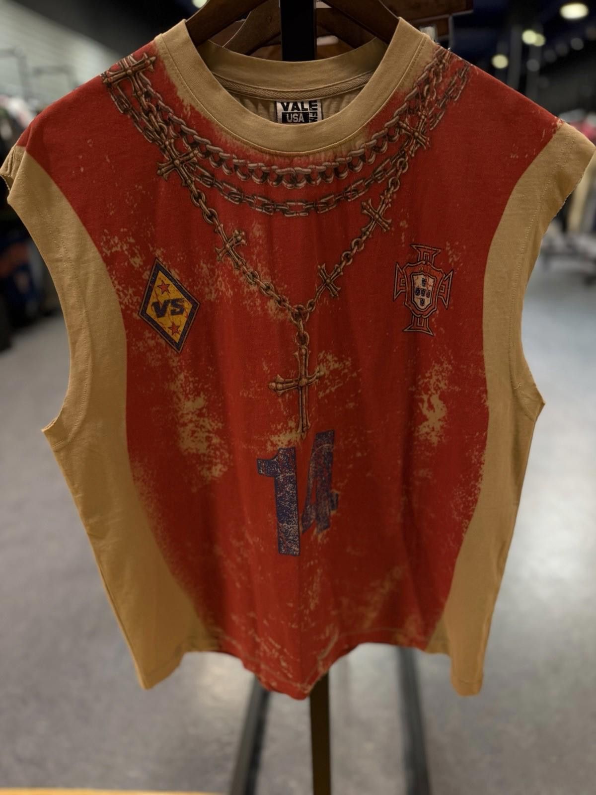 Vale Vale Forever Chain Tank Top Red Colorful Authentic (M) Size US M / EU 48-50 / 2 - 2 Thumbnail