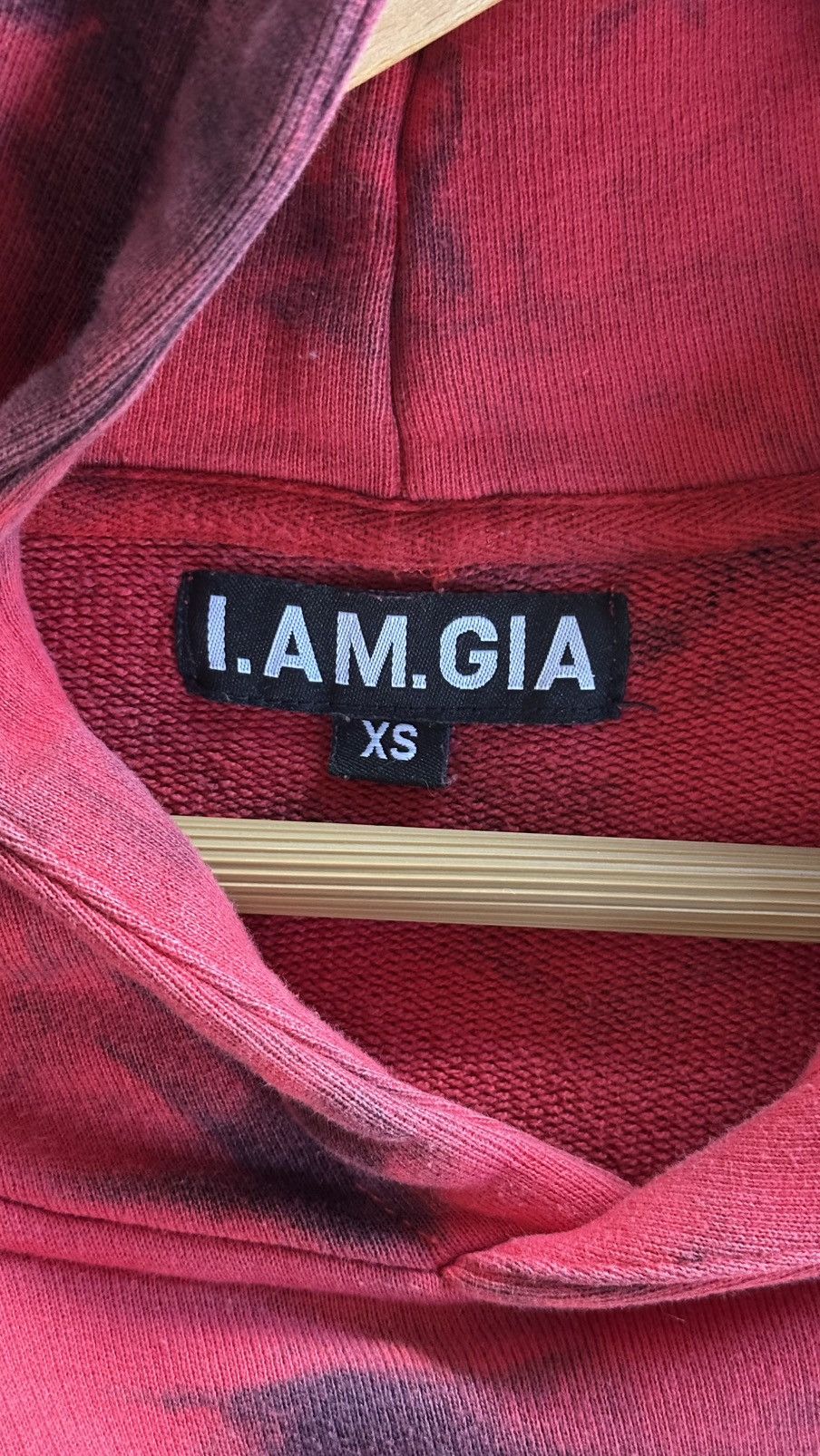 I.AM.GIA I.AM.GIA TATIANA JUMPER - RED TIE DYE - XS / Red Size XS / US 0-2 / IT 36-38 - 3 Thumbnail