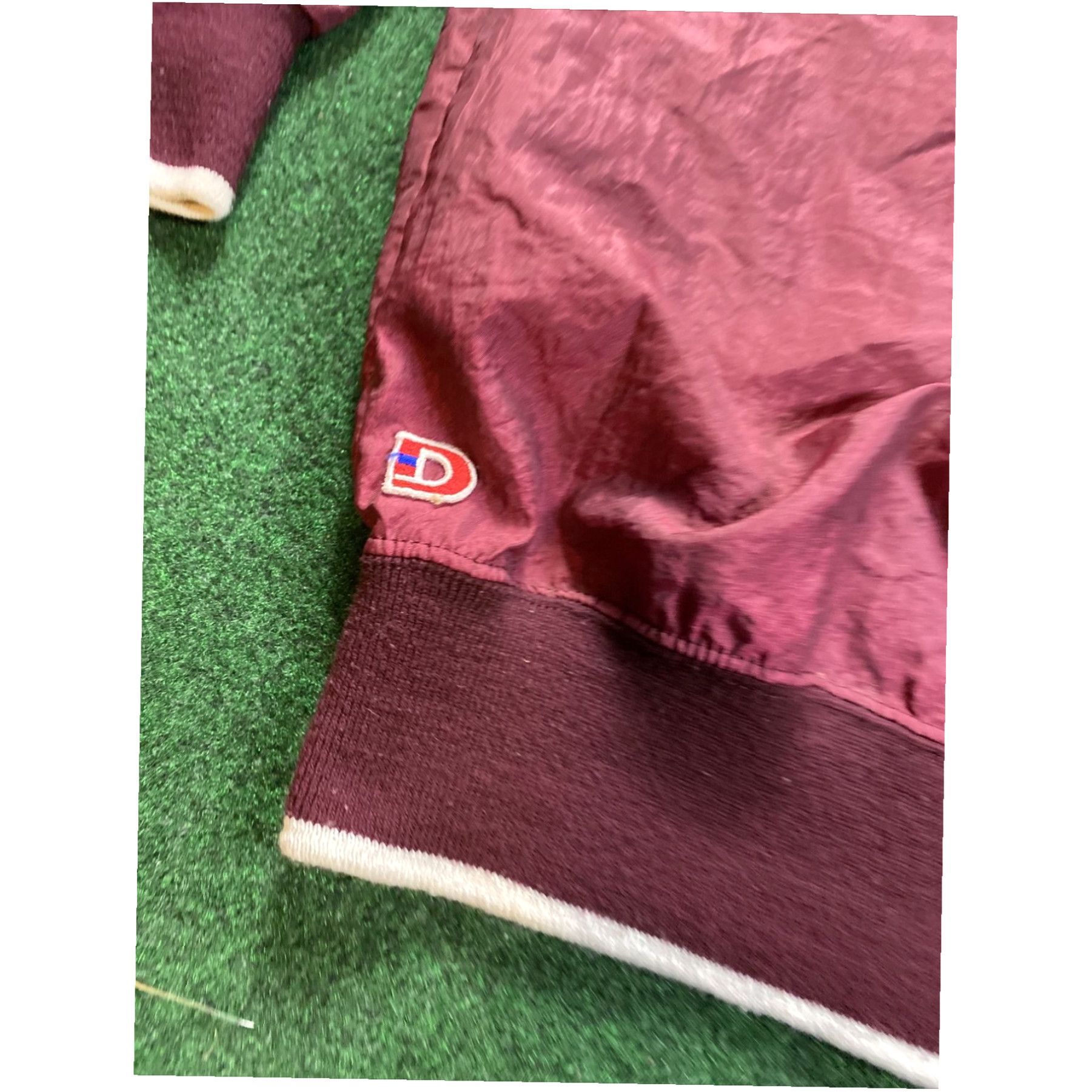 Vintage Vintage 90's Florida State Seminoles Garnet Windbreaker Sweater Sz Large Size US L / EU 52-54 / 3 - 5 Thumbnail
