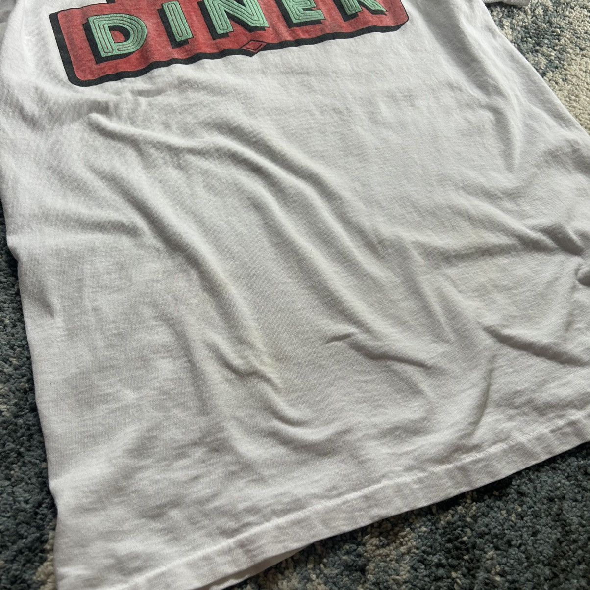 Vintage FOG CiTY DiNER U.S.A. SLUBBY PUFF PRiNT SiNGLE STiTCH TEE Size US M / EU 48-50 / 2 - 11 Thumbnail