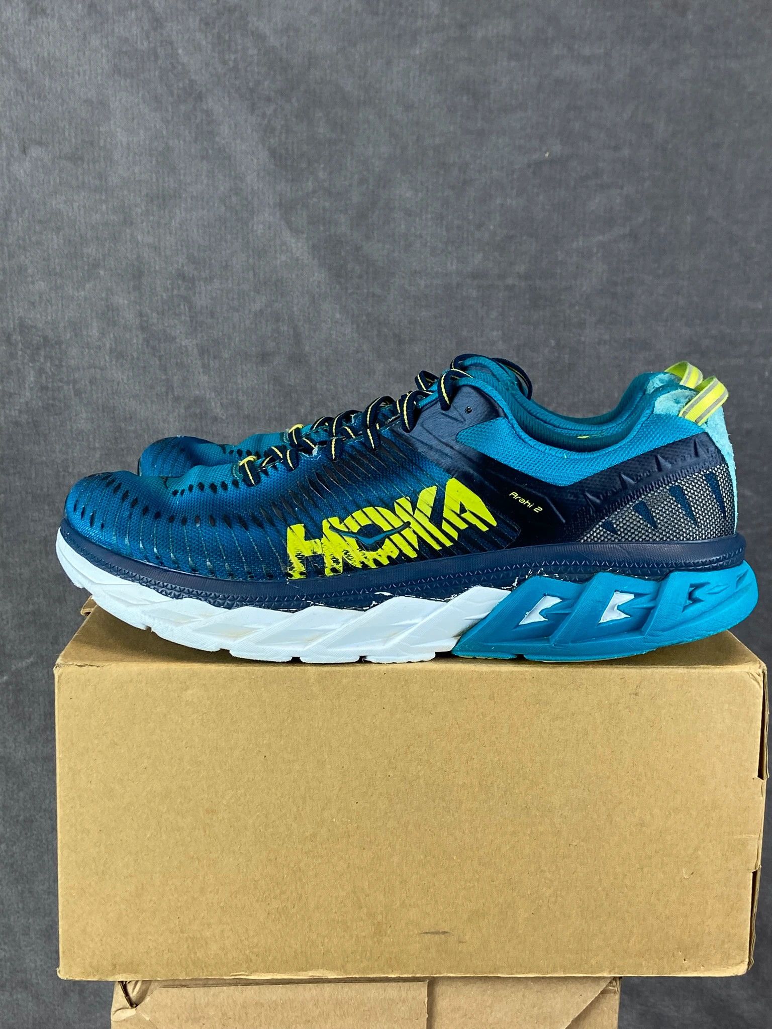 Hoka HOKA One One Blue Running Shoes Size 47 1/3 Size US 14 / EU 47 - 2 Thumbnail