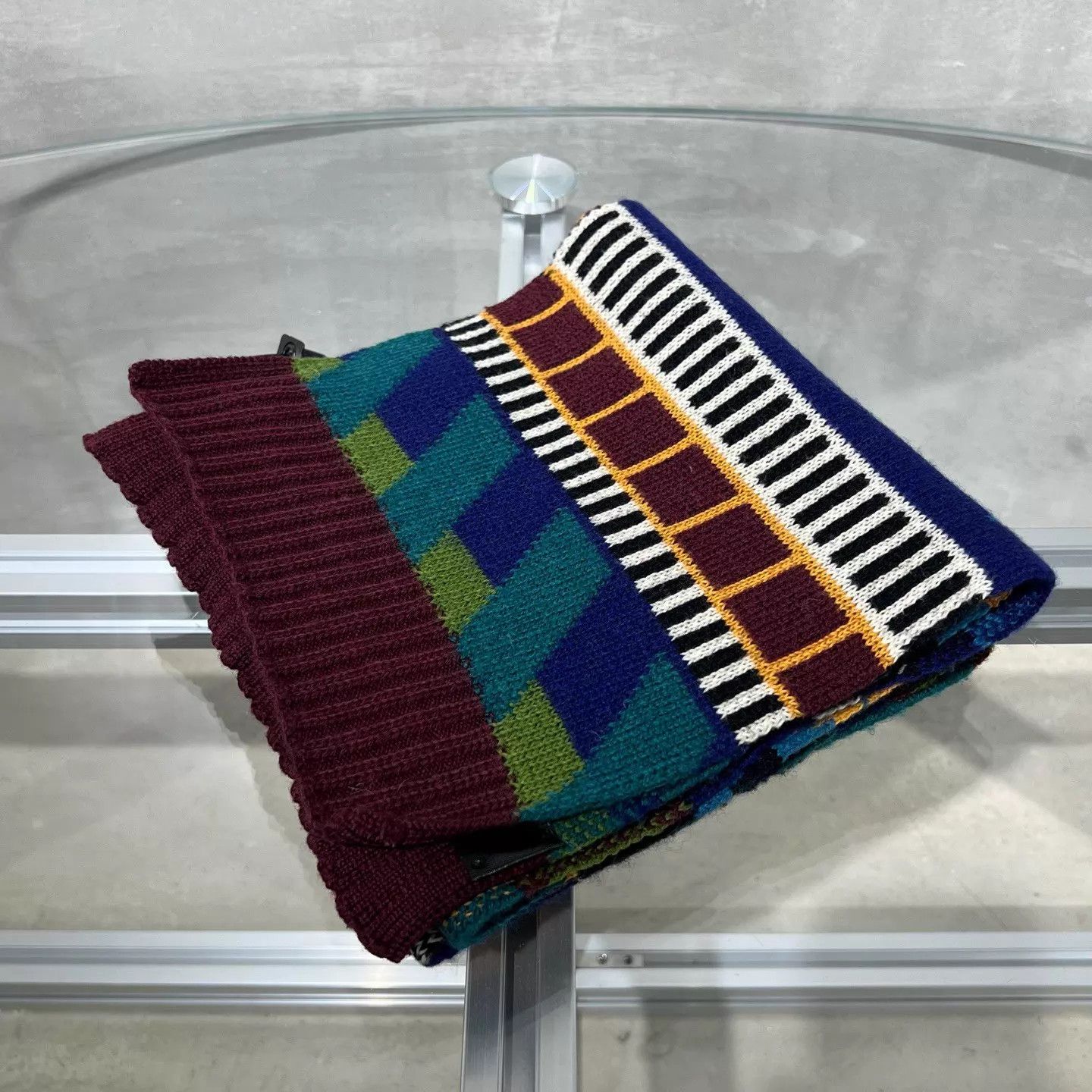 Burberry Burberry color blocked scarf Size ONE SIZE - 1 Thumbnail