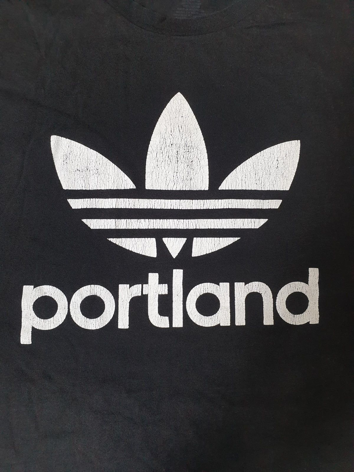 Adidas Adidas Trefoil Portland City Vintage Style Size US XL / EU 56 / 4 - 3 Thumbnail