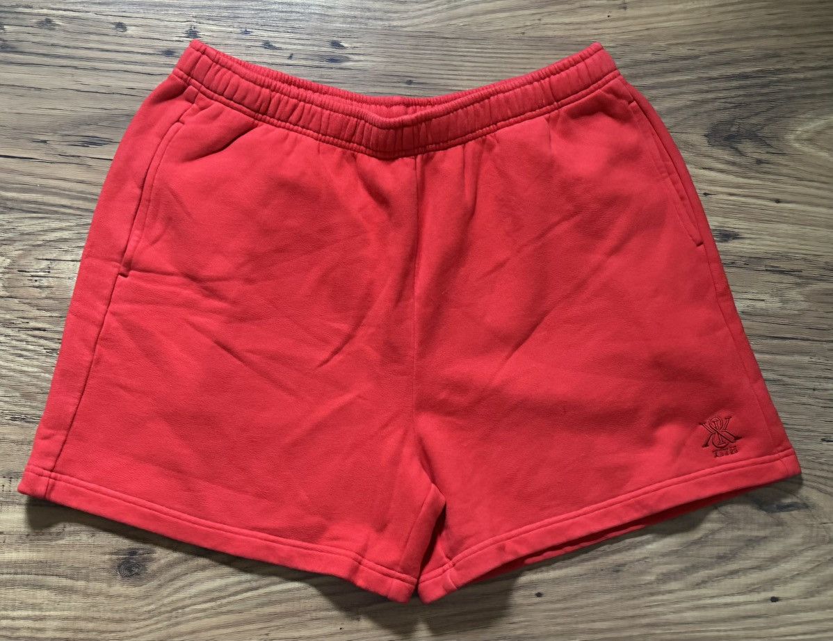 Kith Kith Women Rayne Sueded Sweatshort - Cinnabar/Red Size 34" / US 12 / IT 48 - 1 Thumbnail